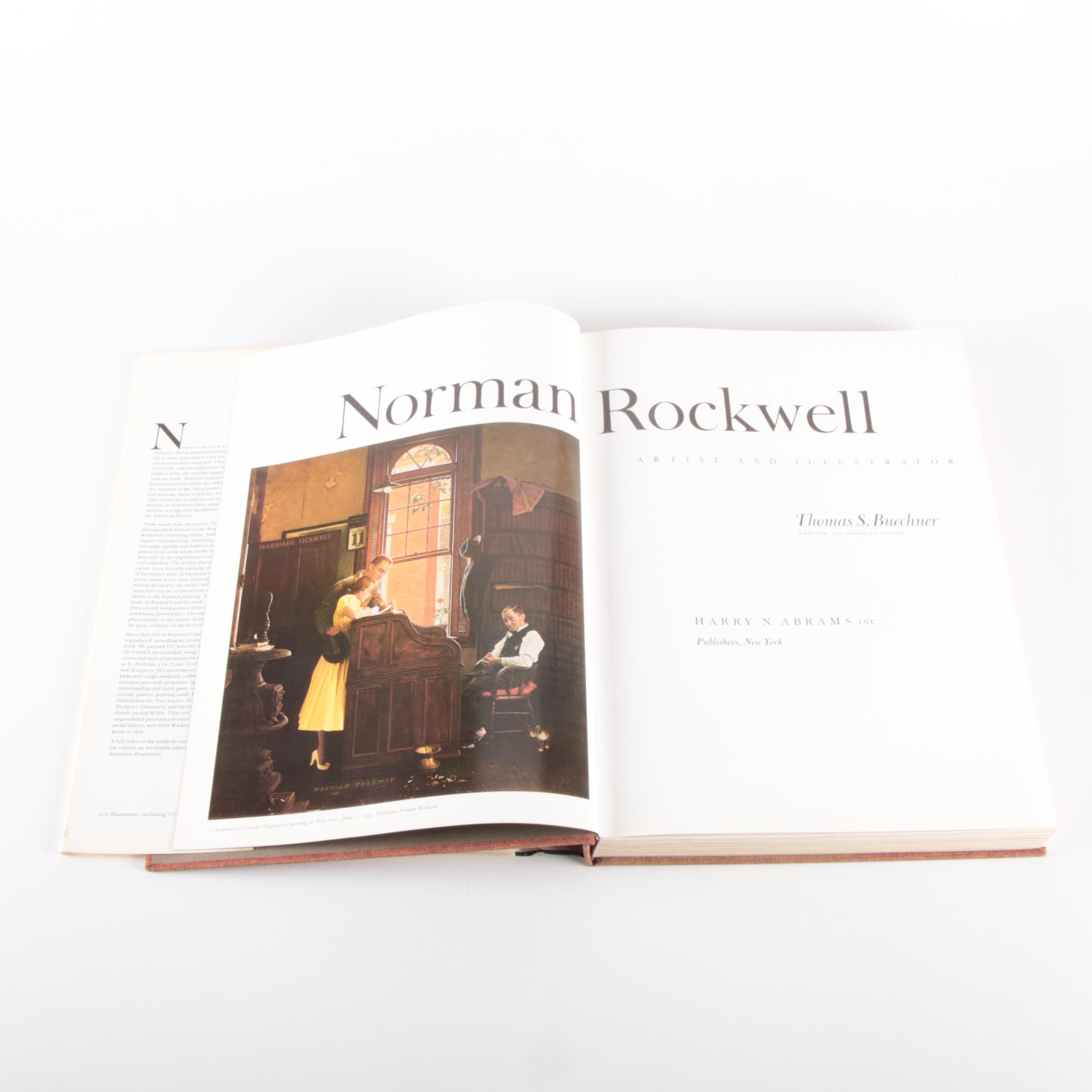 "Norman Rockwell: Artist and Illustrator" by Thomas S. Buechner, 1970