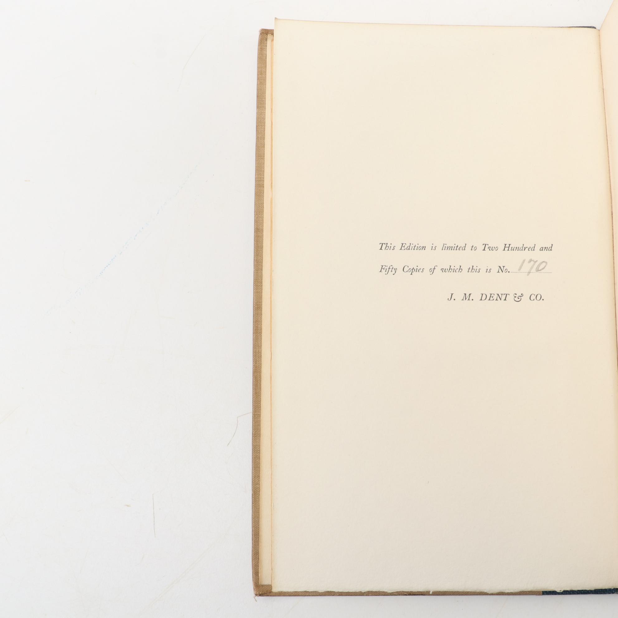 Limited Edition "Poet at the Breakfast Table" by Oliver Wendell Holmes and More