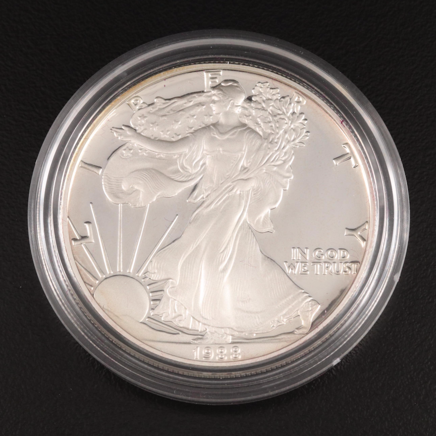 1988-S American Silver Eagle Proof Bullion Coin
