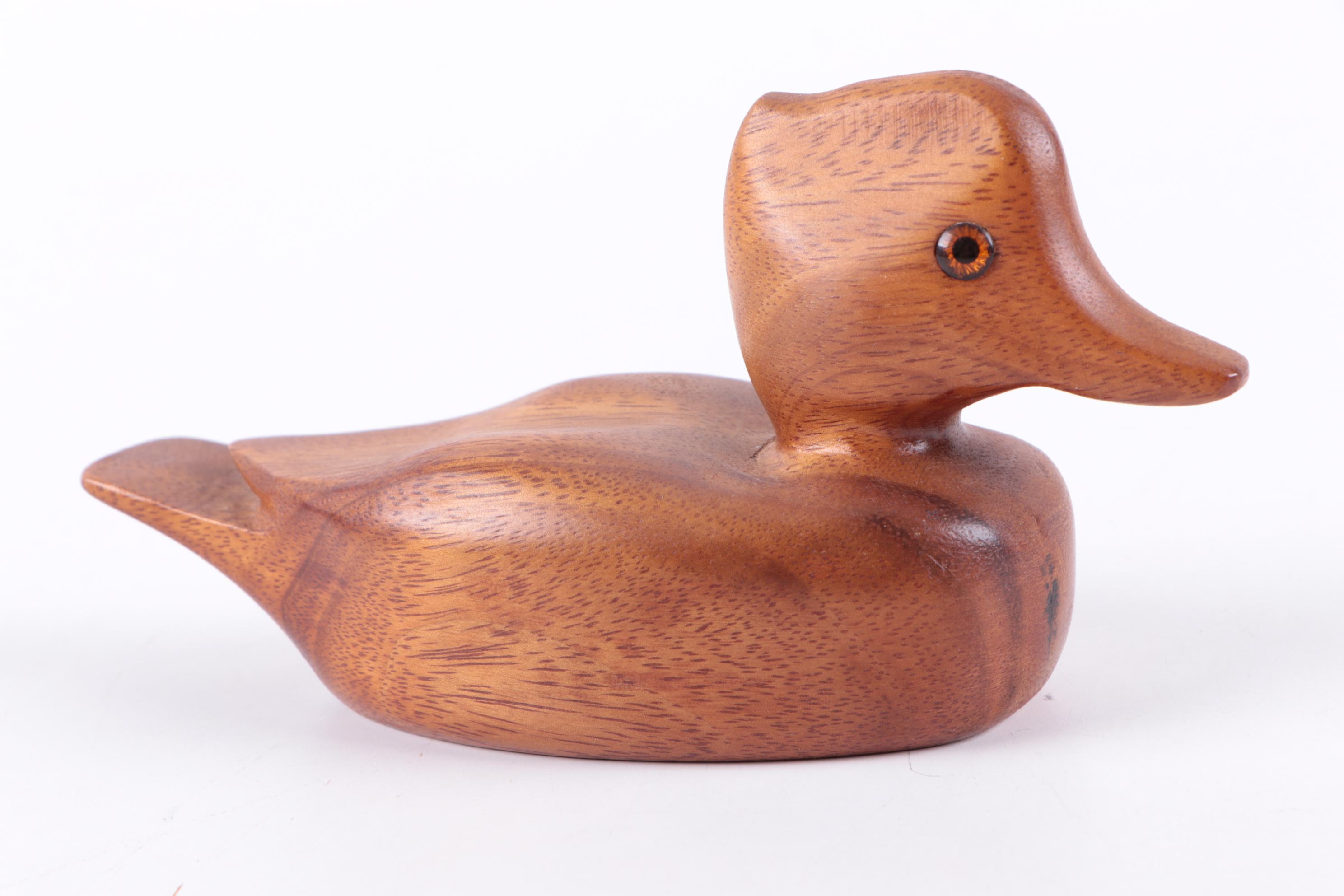 M. Murray "Golden Eye", "Bufflehead", and "Wood Duck" Decoys