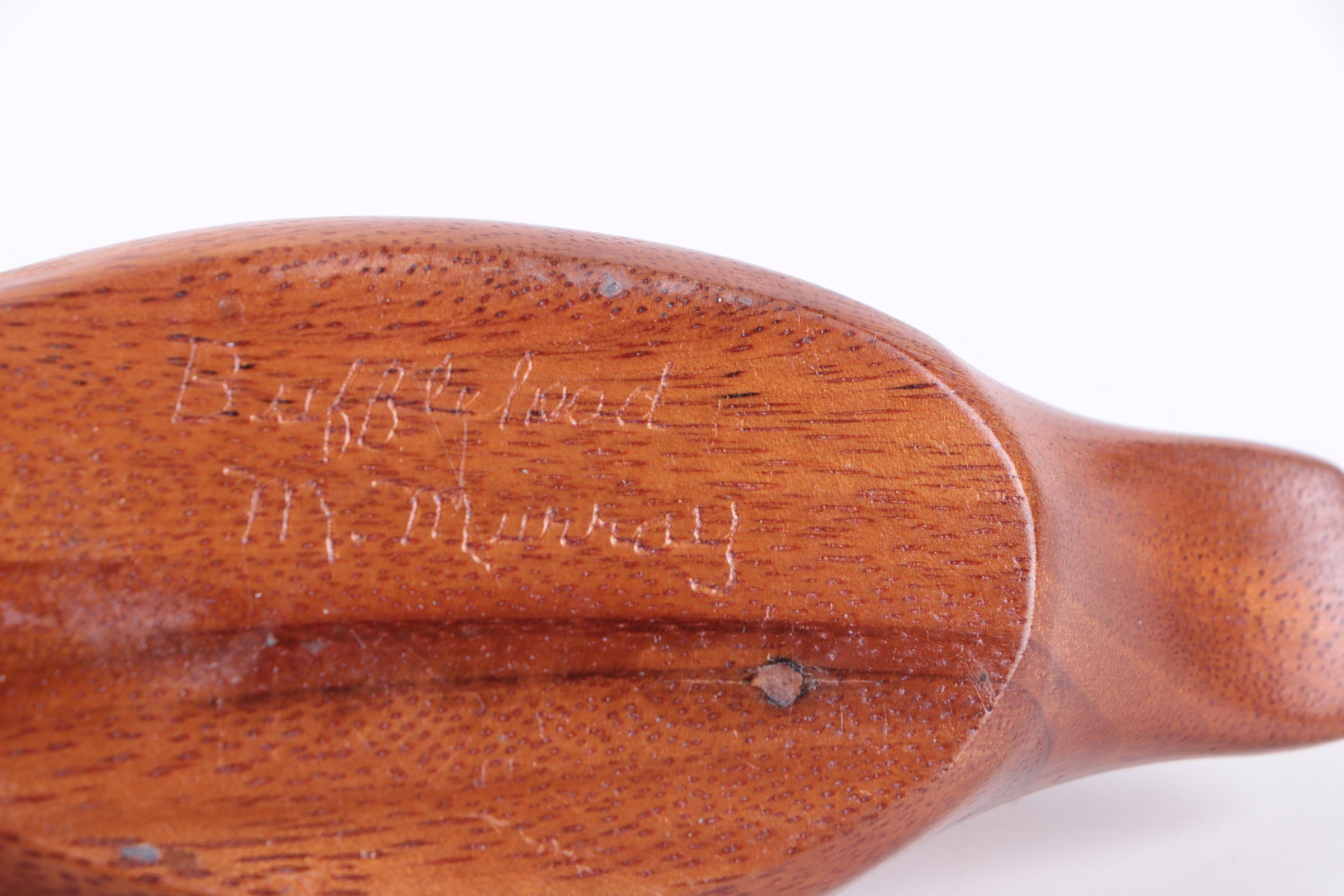 M. Murray "Golden Eye", "Bufflehead", and "Wood Duck" Decoys