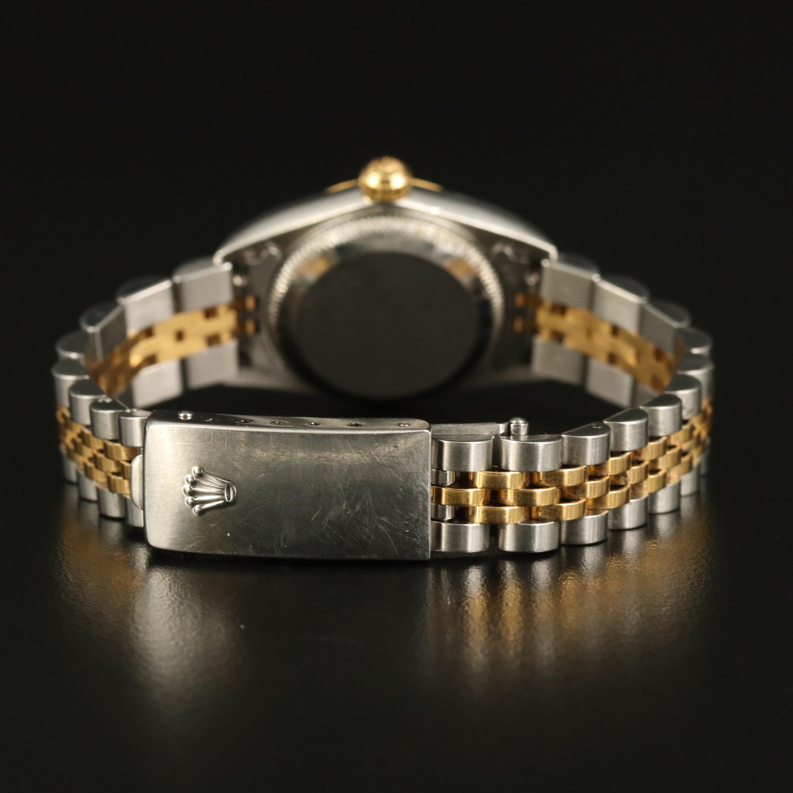 2001 Rolex "Oyster Perpetual" 18K and Stainless Steel Watch