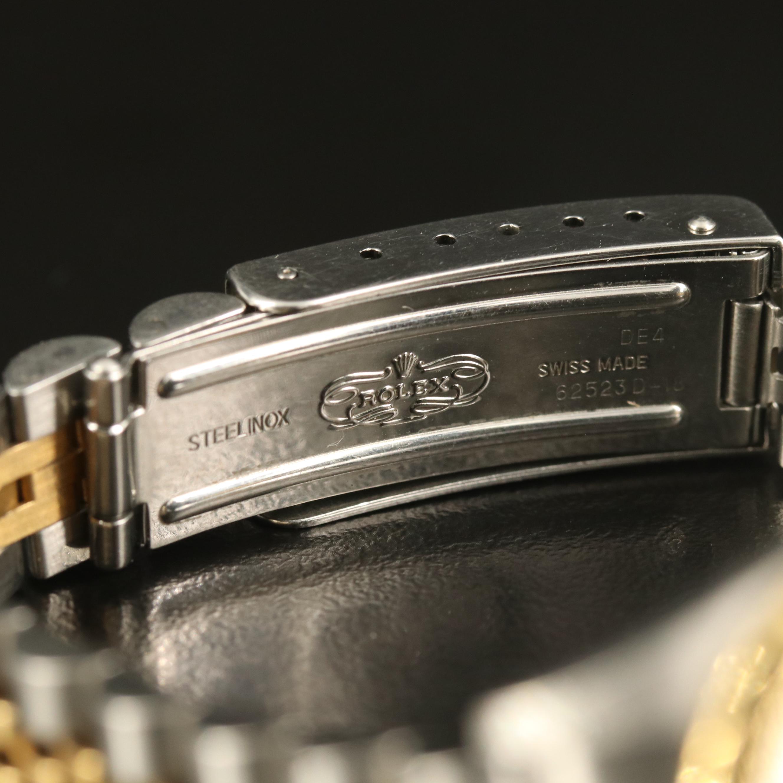 2001 Rolex "Oyster Perpetual" 18K and Stainless Steel Watch