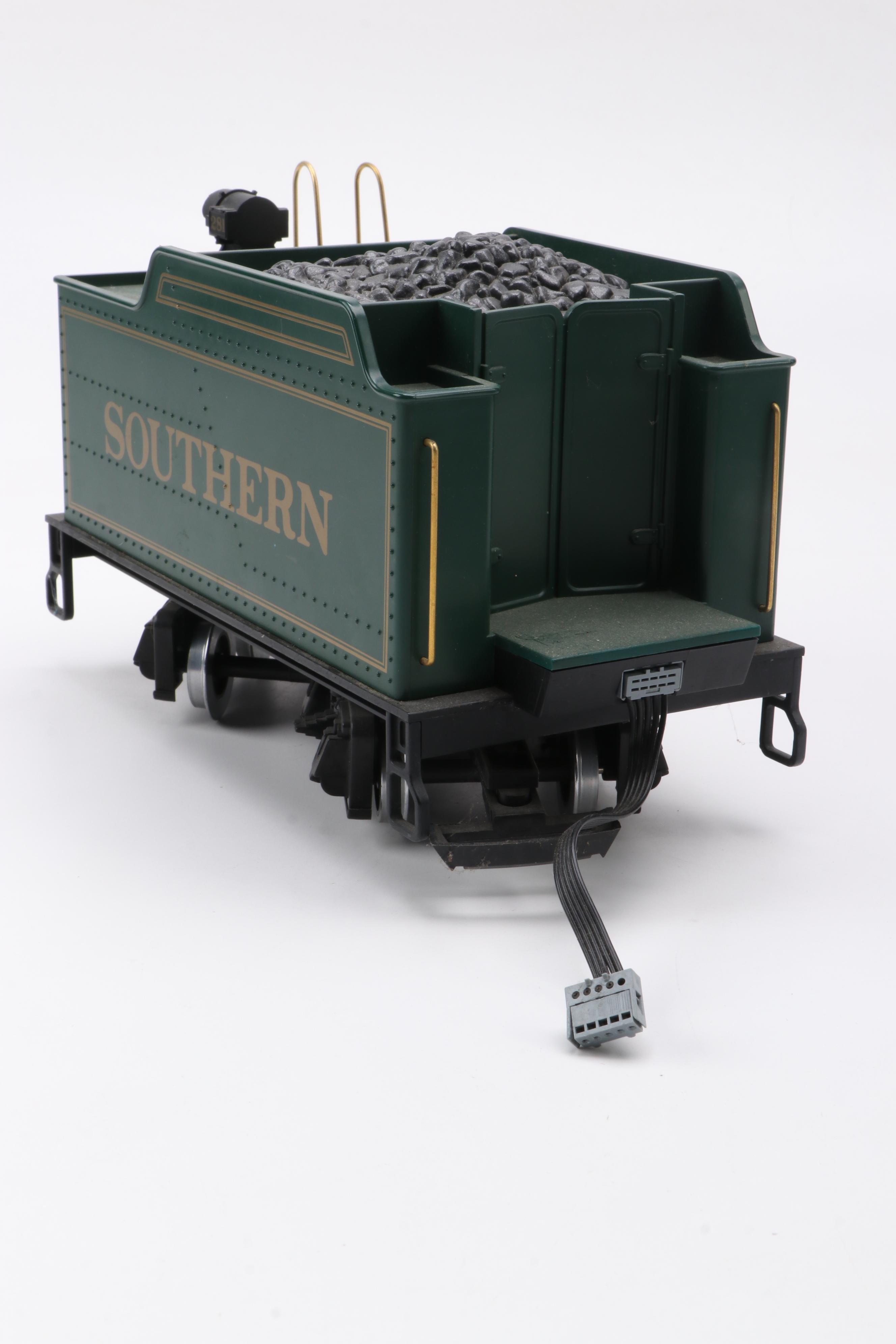 LGB Locomotive and Tender Car "Southern 281," Late 20th Century