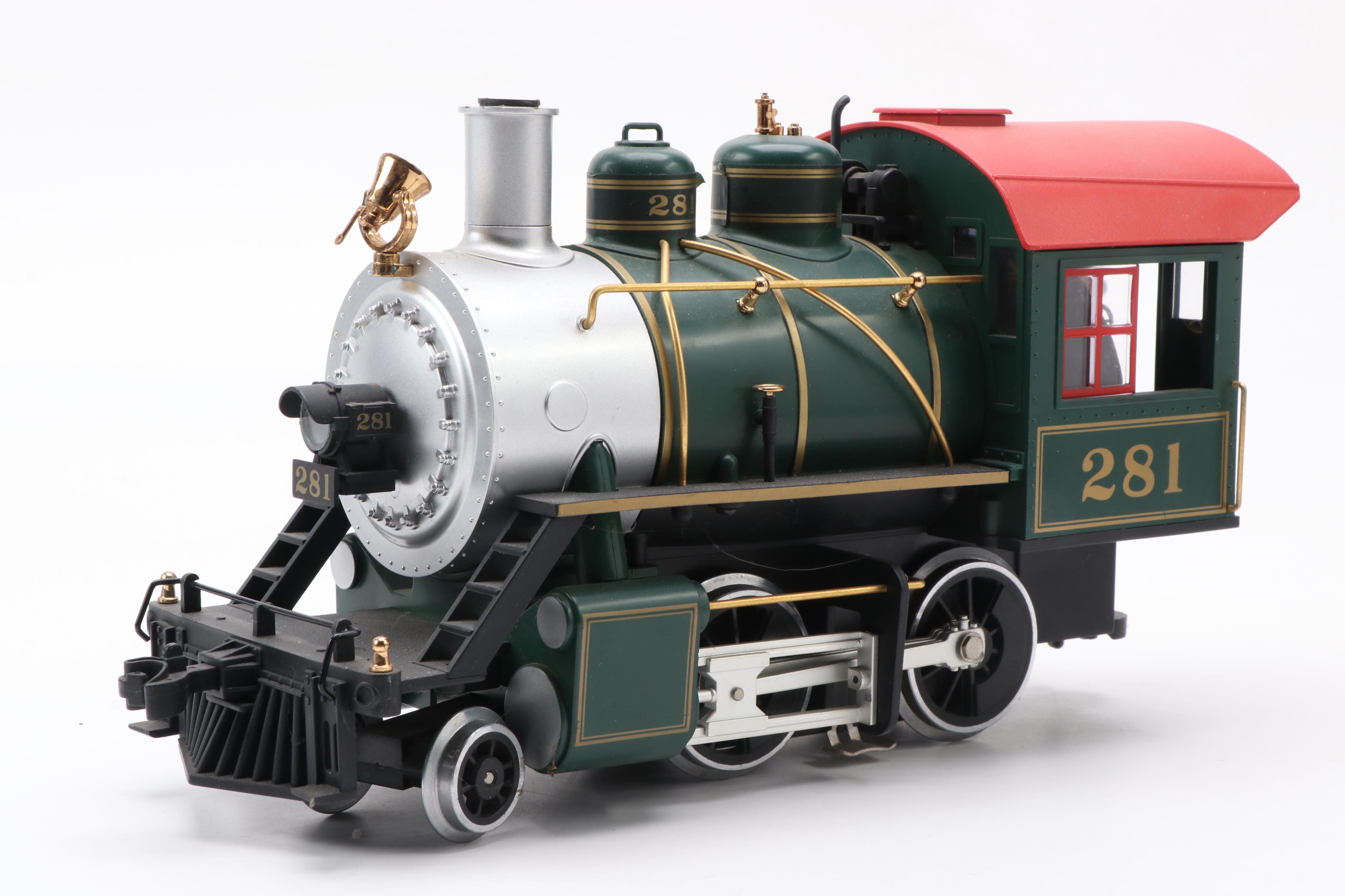 LGB Locomotive and Tender Car "Southern 281," Late 20th Century