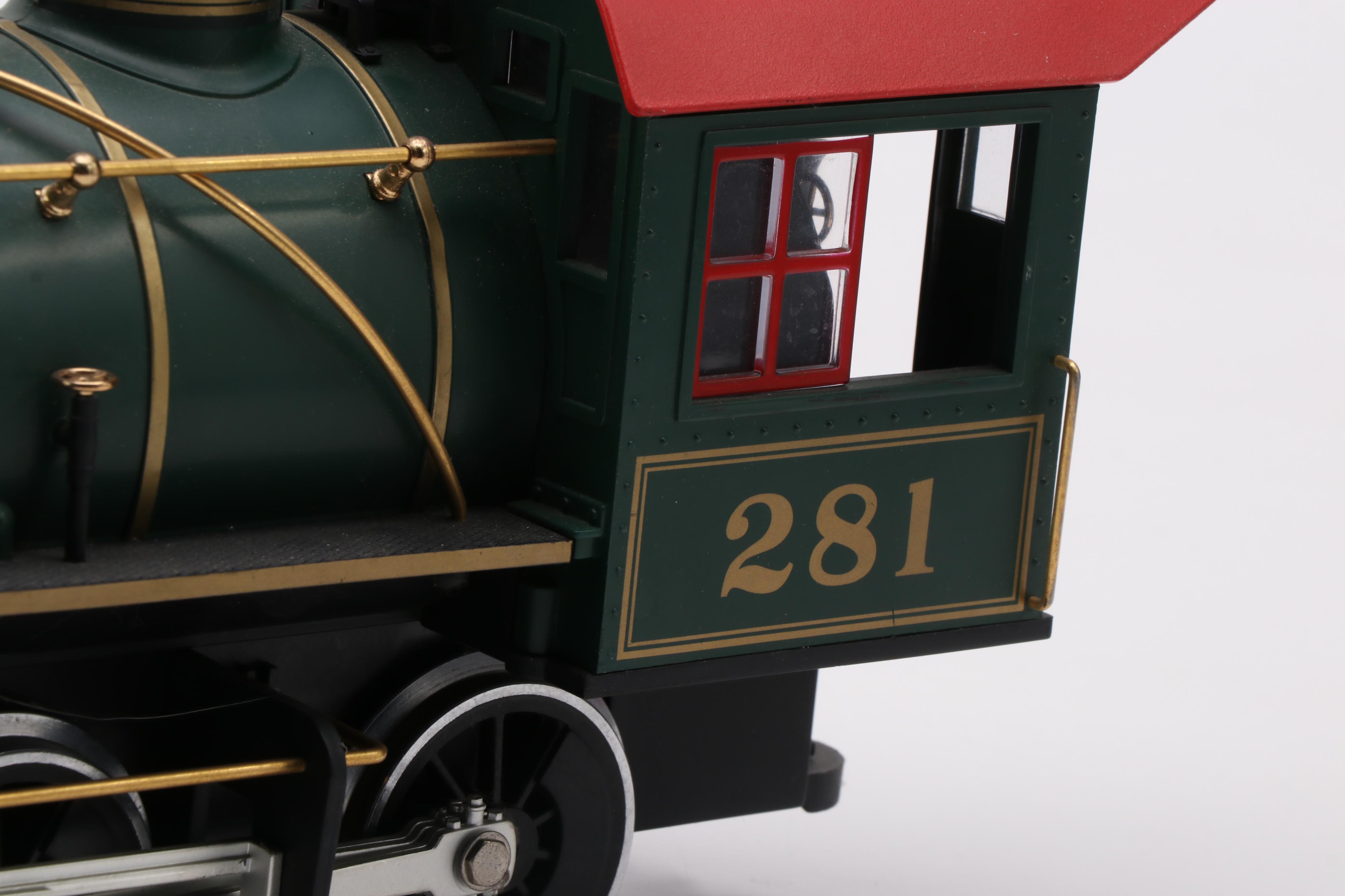 LGB Locomotive and Tender Car "Southern 281," Late 20th Century