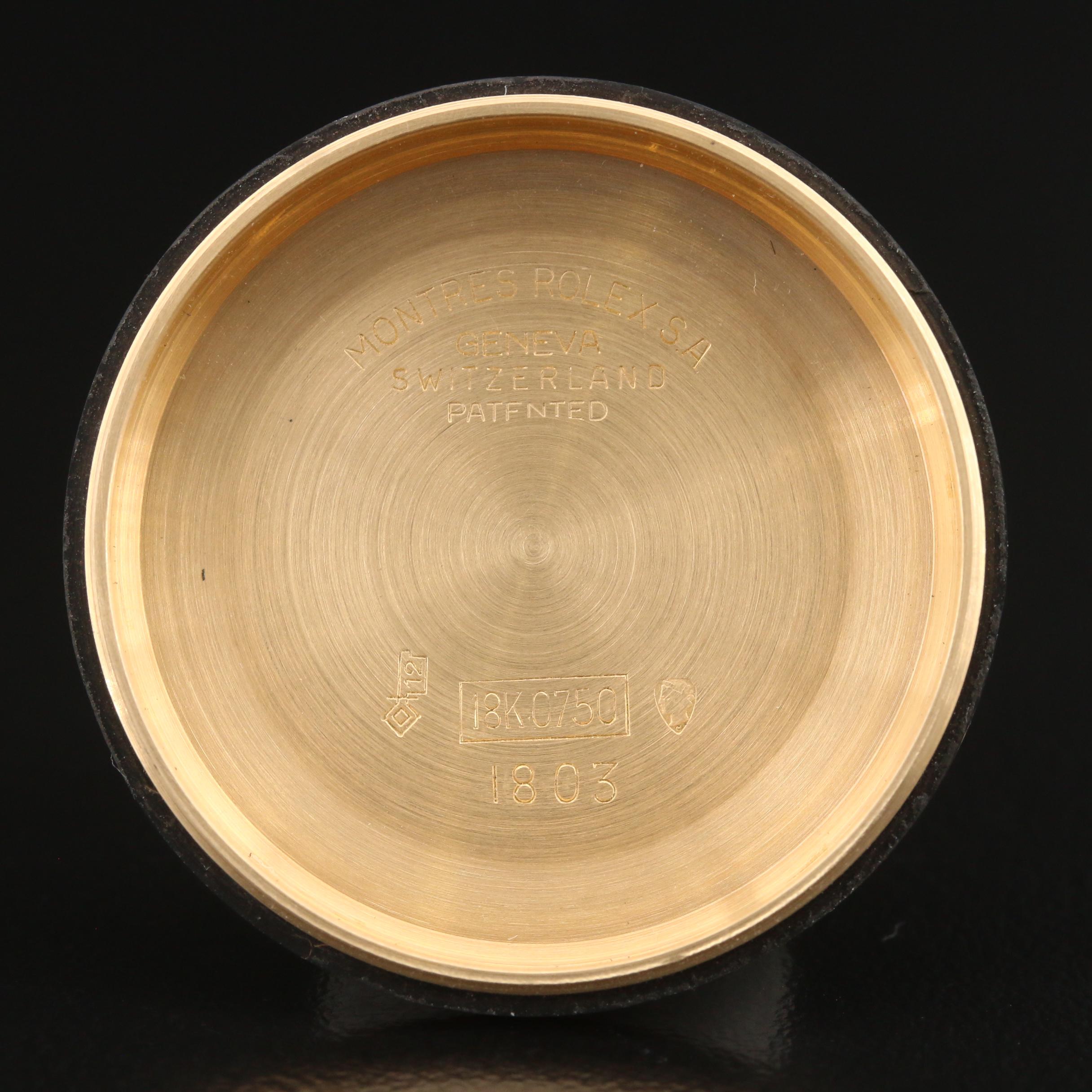 1965 Rolex Day-Date "Serpico Y Laino" 18K Gold Watch