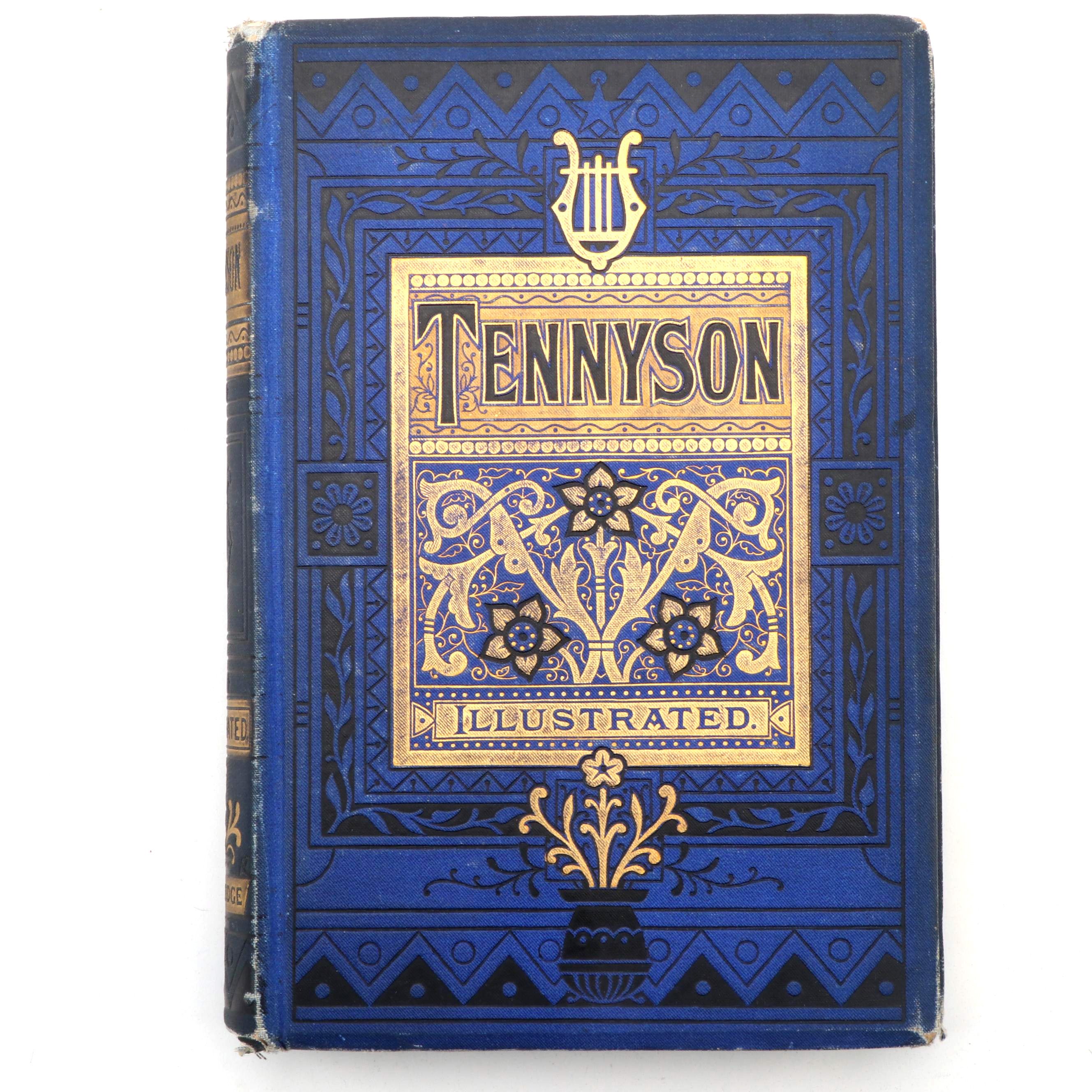 Illustrated "The Poetical Works of Alfred Tennyson," Late 19th Century