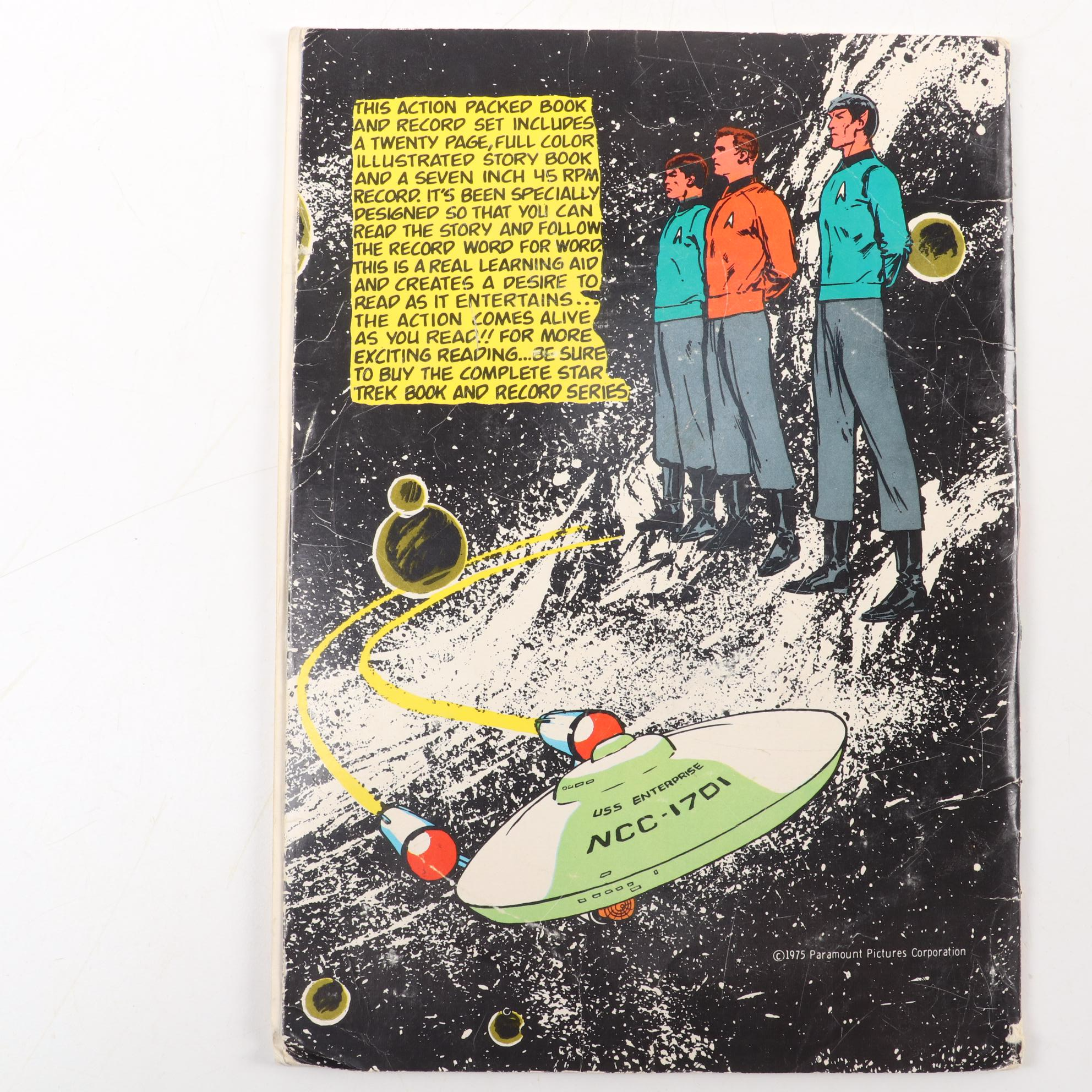 "Star Trek Blueprints," "Star Fleet Technical Manual," with Book and Record Set