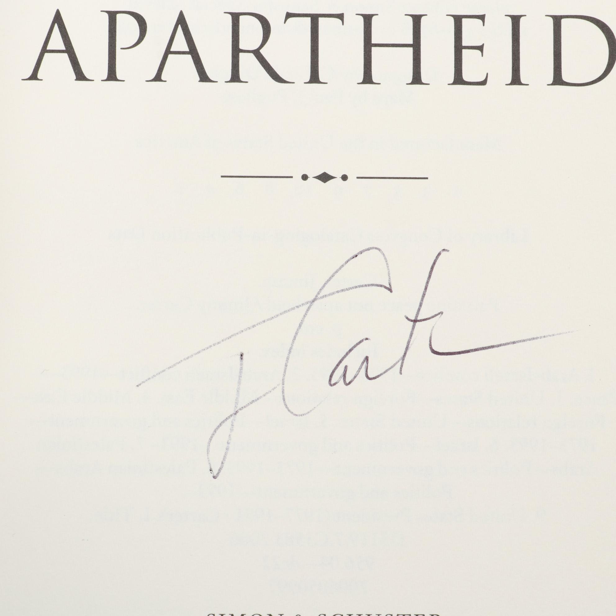 First Edition "Palestine: Peace not Apartheid" Signed by Jimmy Carter
