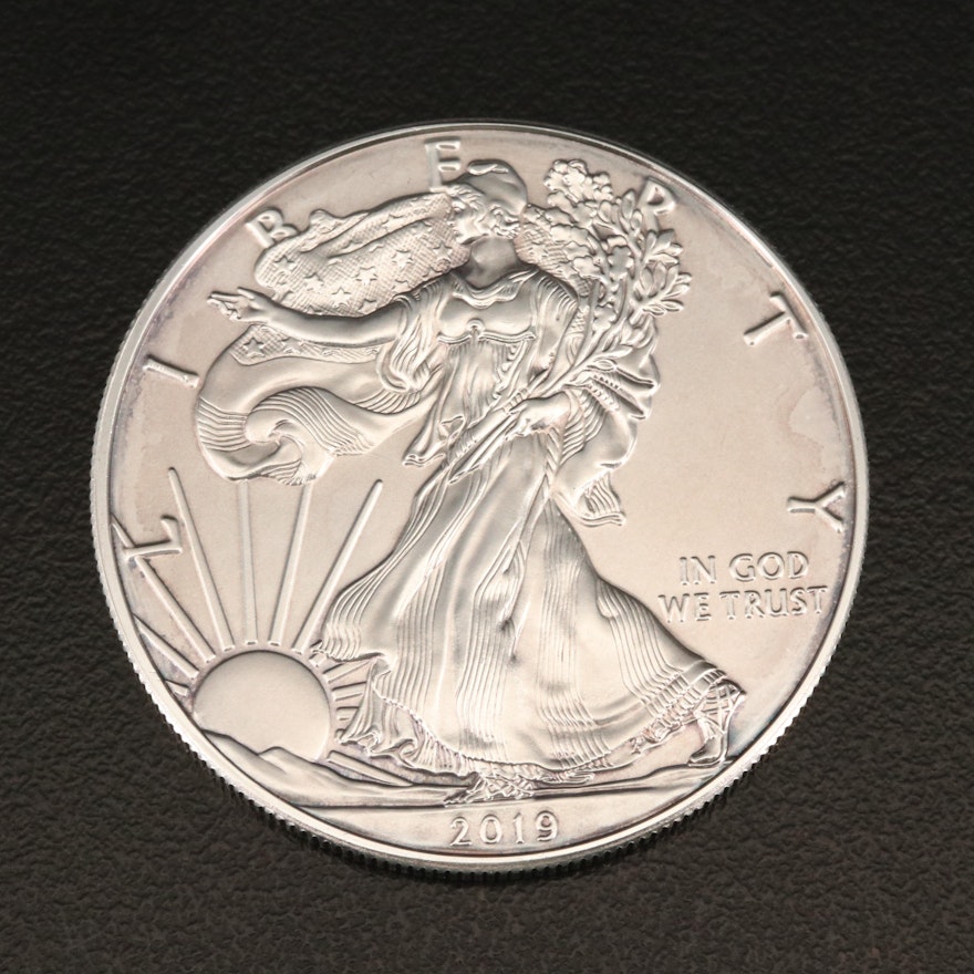 2019 $1 American Silver Eagle Bullion Coin
