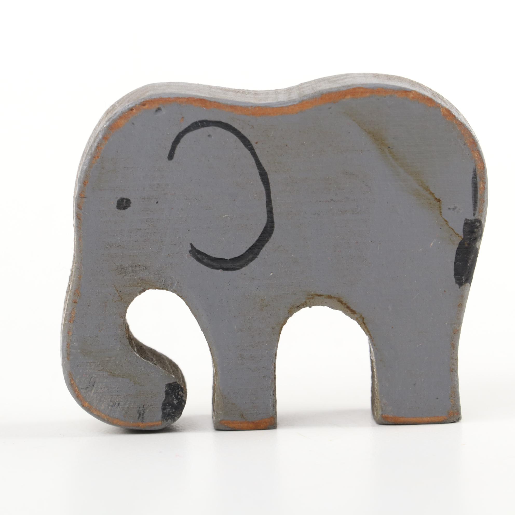 Bench Made Noah's Ark with People and Animals