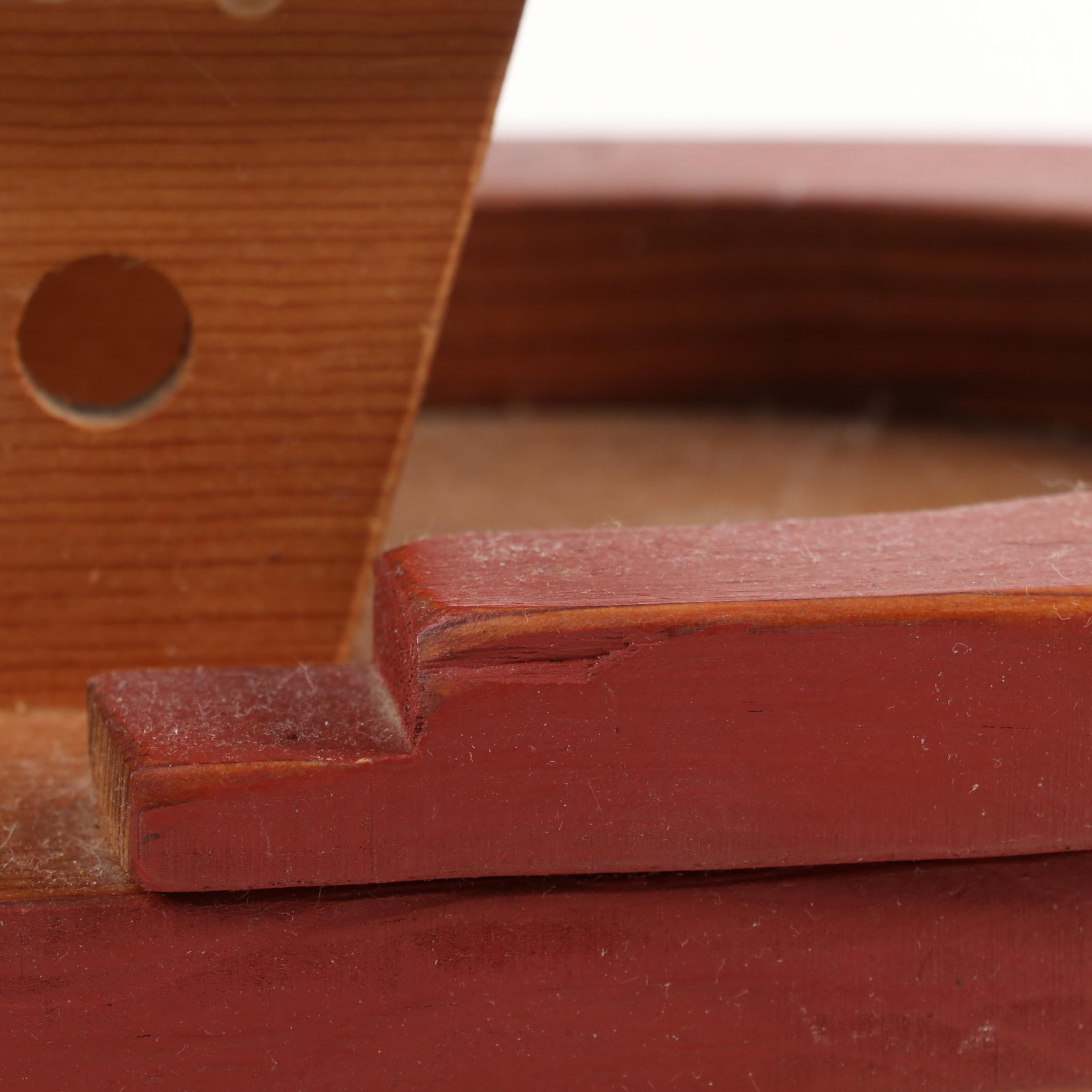 Bench Made Noah's Ark with People and Animals