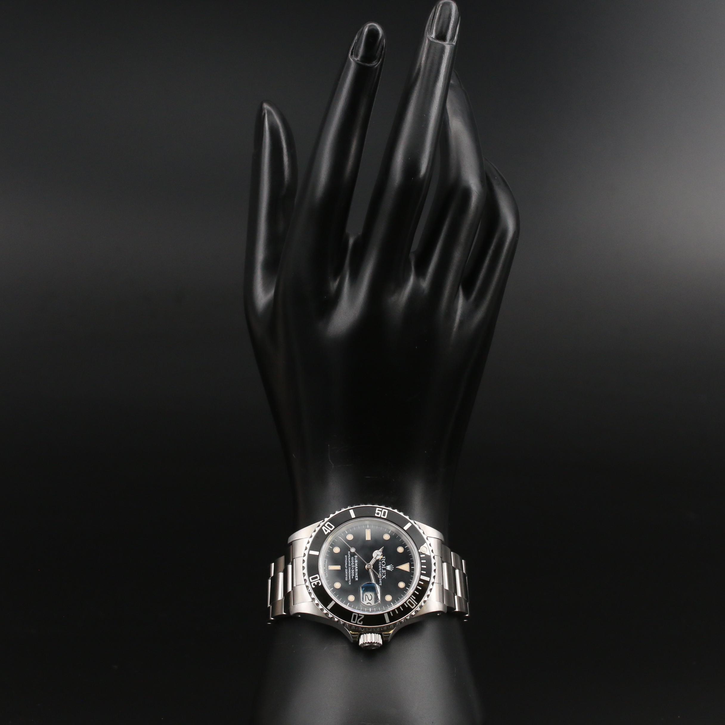 1987-1988 Rolex Submariner Transitional "Triple Zero" Watch