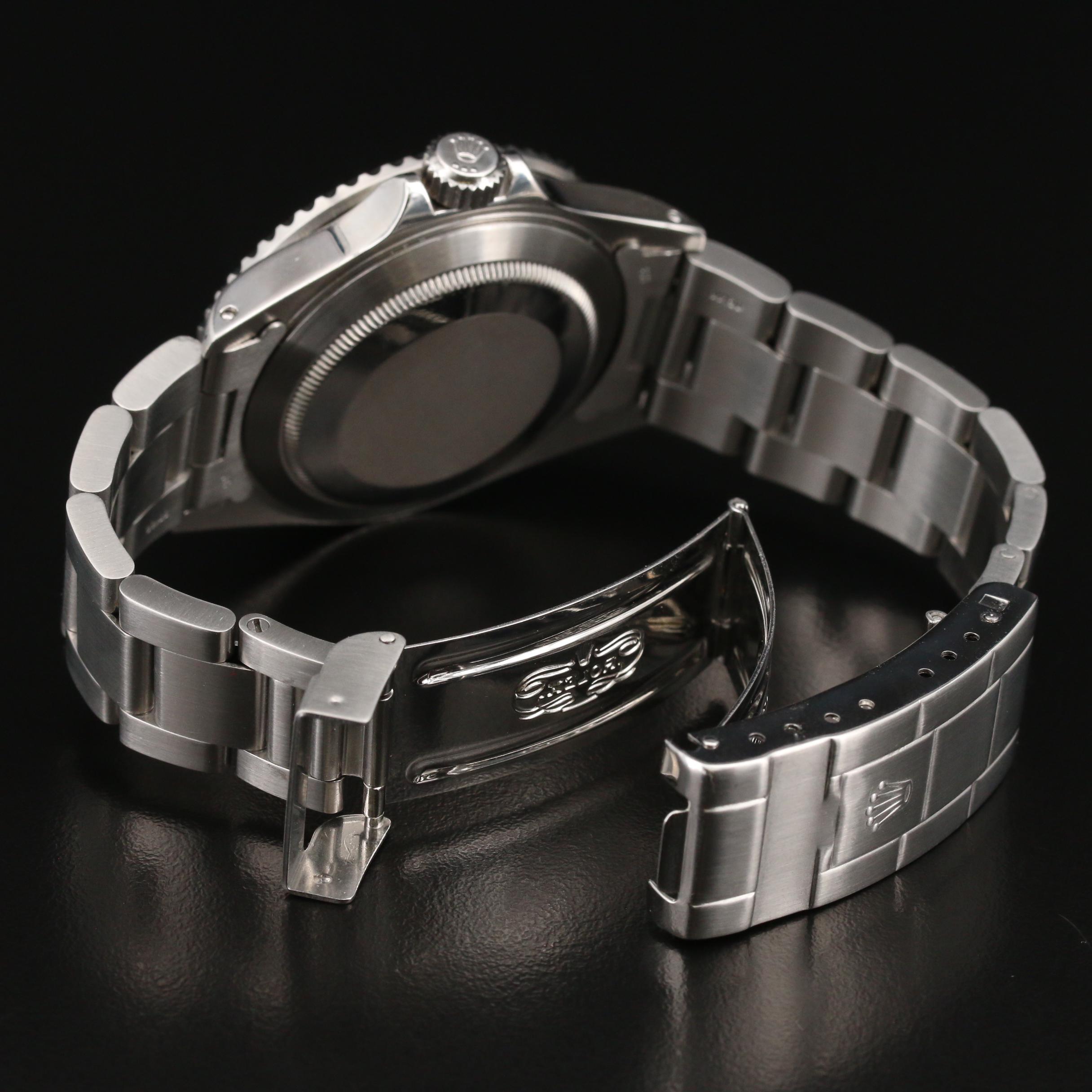 1987-1988 Rolex Submariner Transitional "Triple Zero" Watch