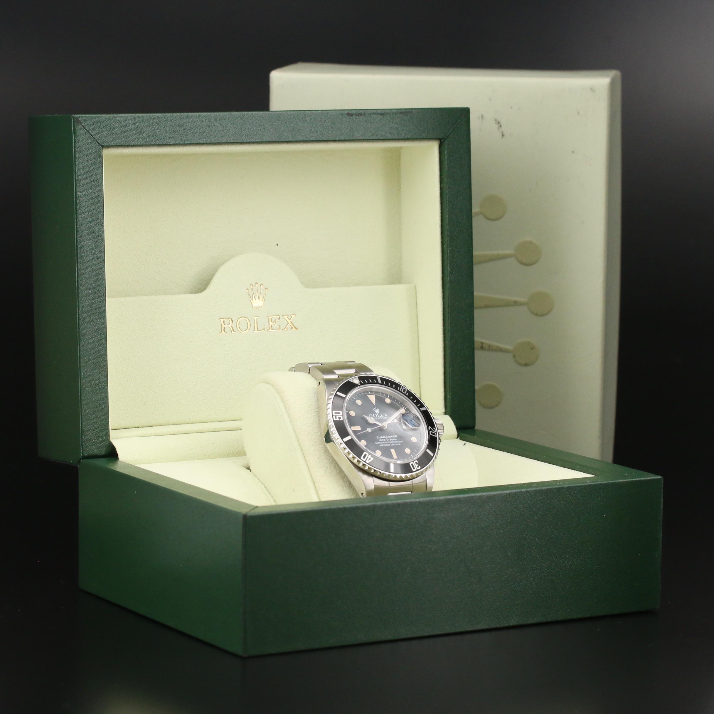 1987-1988 Rolex Submariner Transitional "Triple Zero" Watch