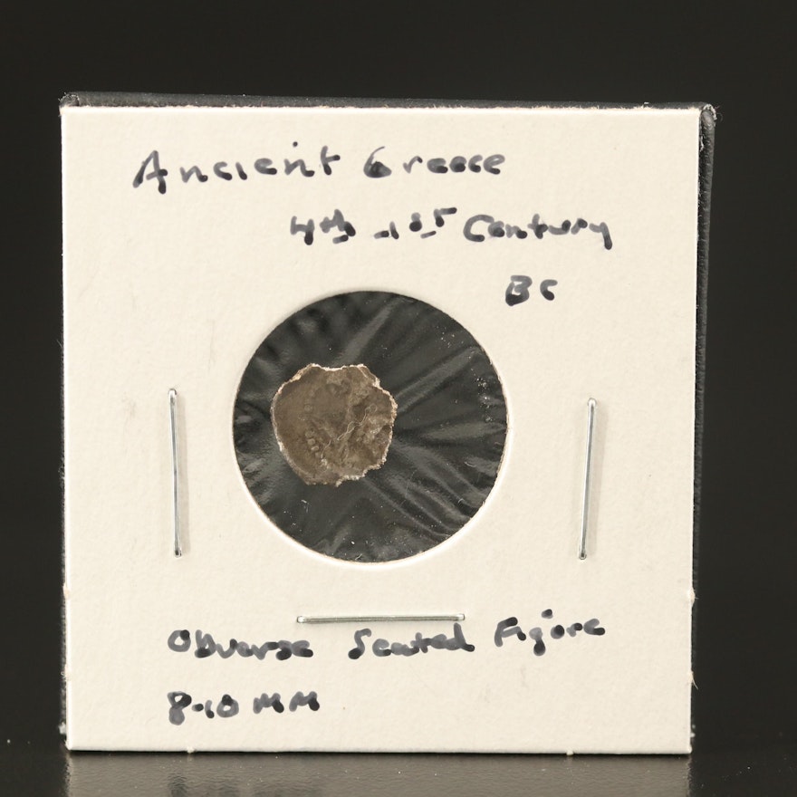 Ancient Greek Silver Coin, 4th–1st Century BC