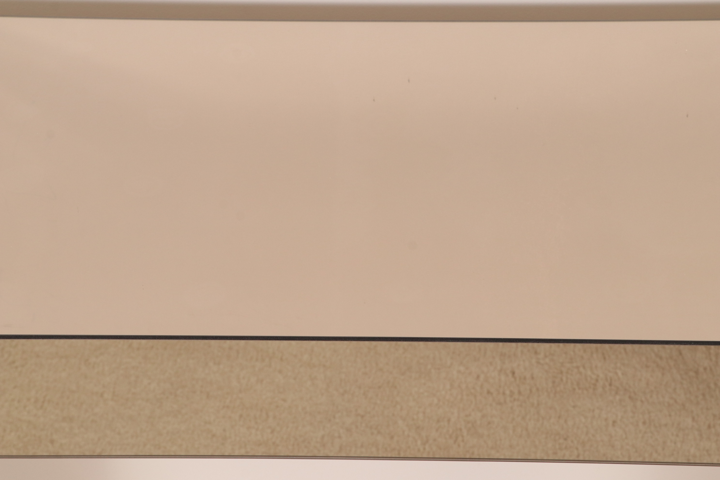 Modernist Mirrored Glass "Waterfall" Console Table, Late 20th Century