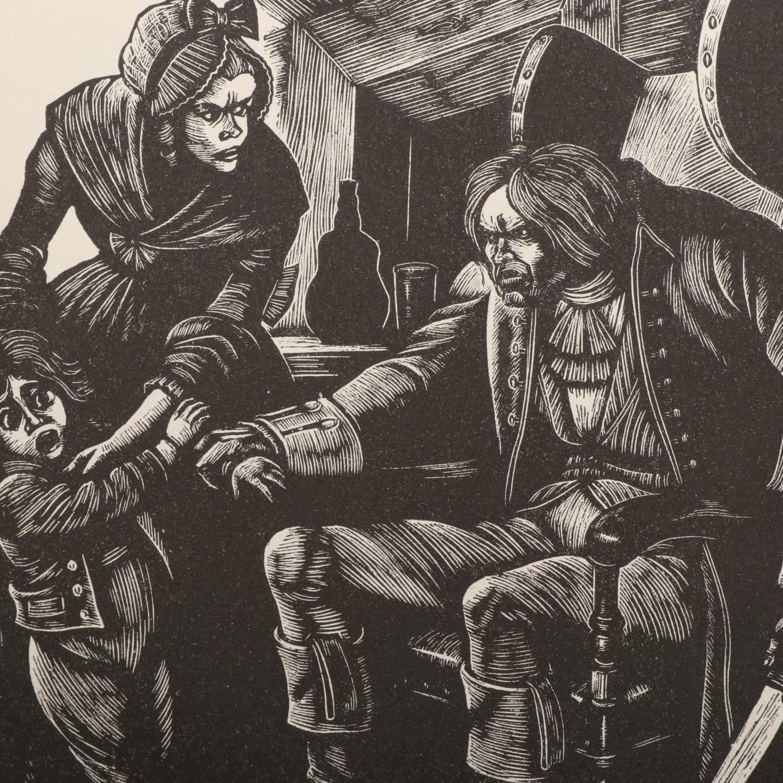 Fritz Eichenberg Illustrated "Jane Eyre" and "Wuthering Heights" by the Brontës