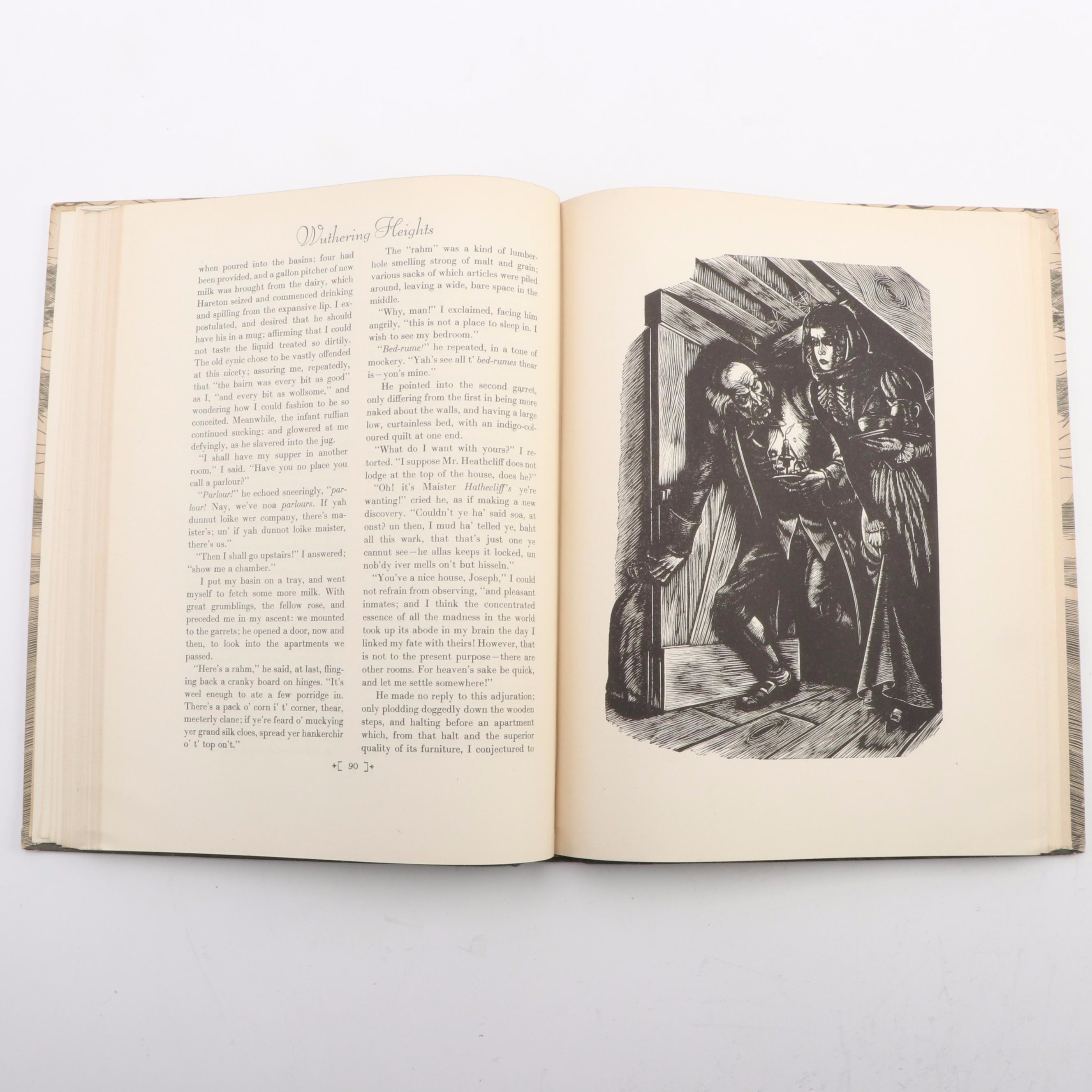 Fritz Eichenberg Illustrated "Jane Eyre" and "Wuthering Heights" by the Brontës