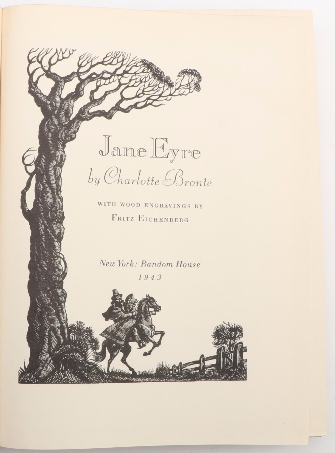 Fritz Eichenberg Illustrated "Jane Eyre" and "Wuthering Heights" by the Brontës