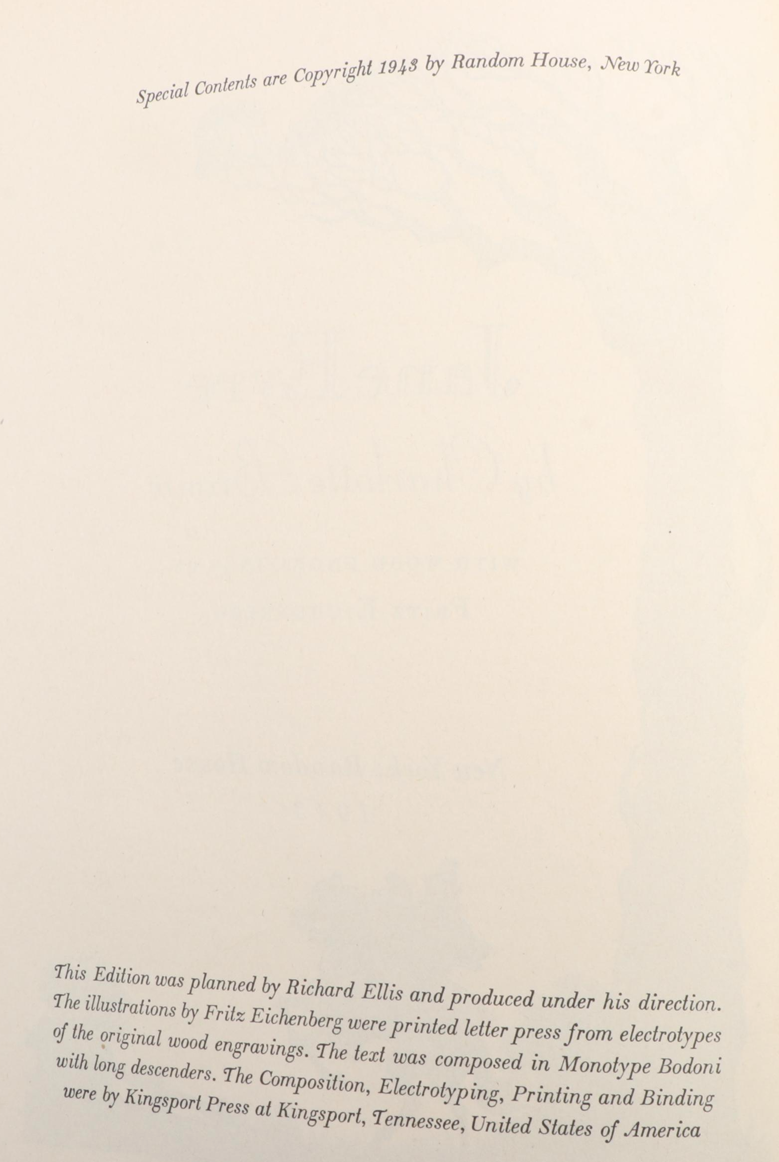 Fritz Eichenberg Illustrated "Jane Eyre" and "Wuthering Heights" by the Brontës