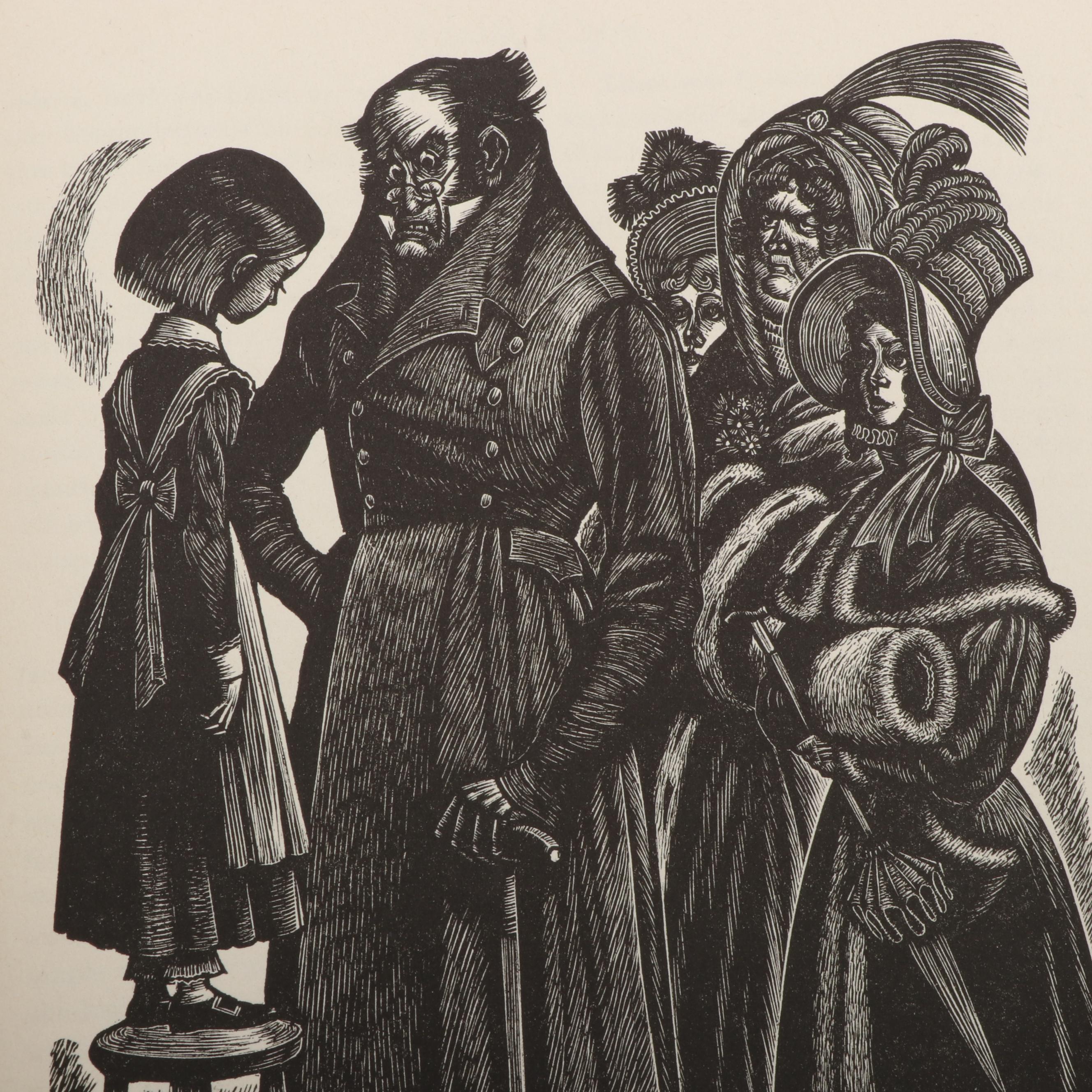 Fritz Eichenberg Illustrated "Jane Eyre" and "Wuthering Heights" by the Brontës