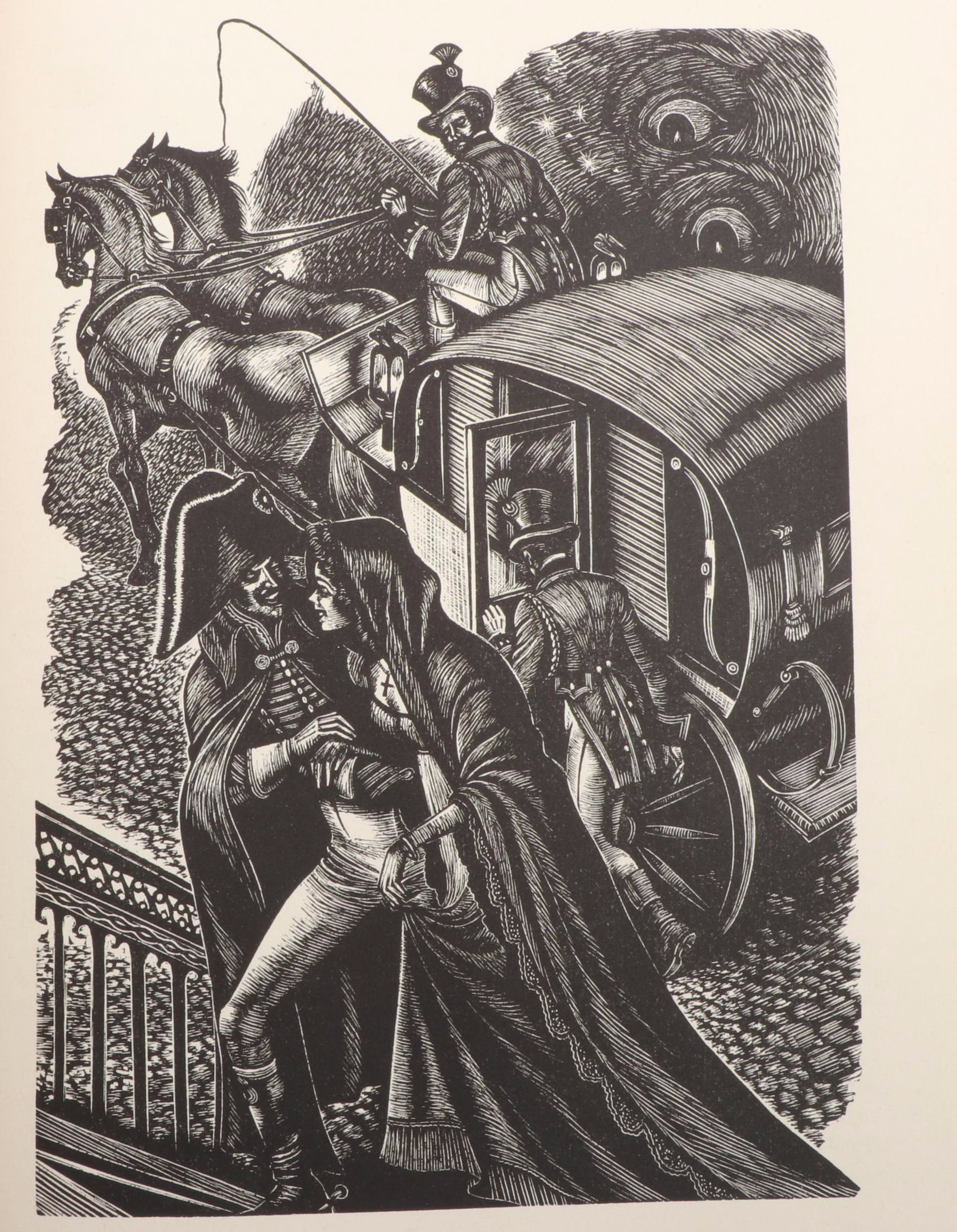 Fritz Eichenberg Illustrated "Jane Eyre" and "Wuthering Heights" by the Brontës