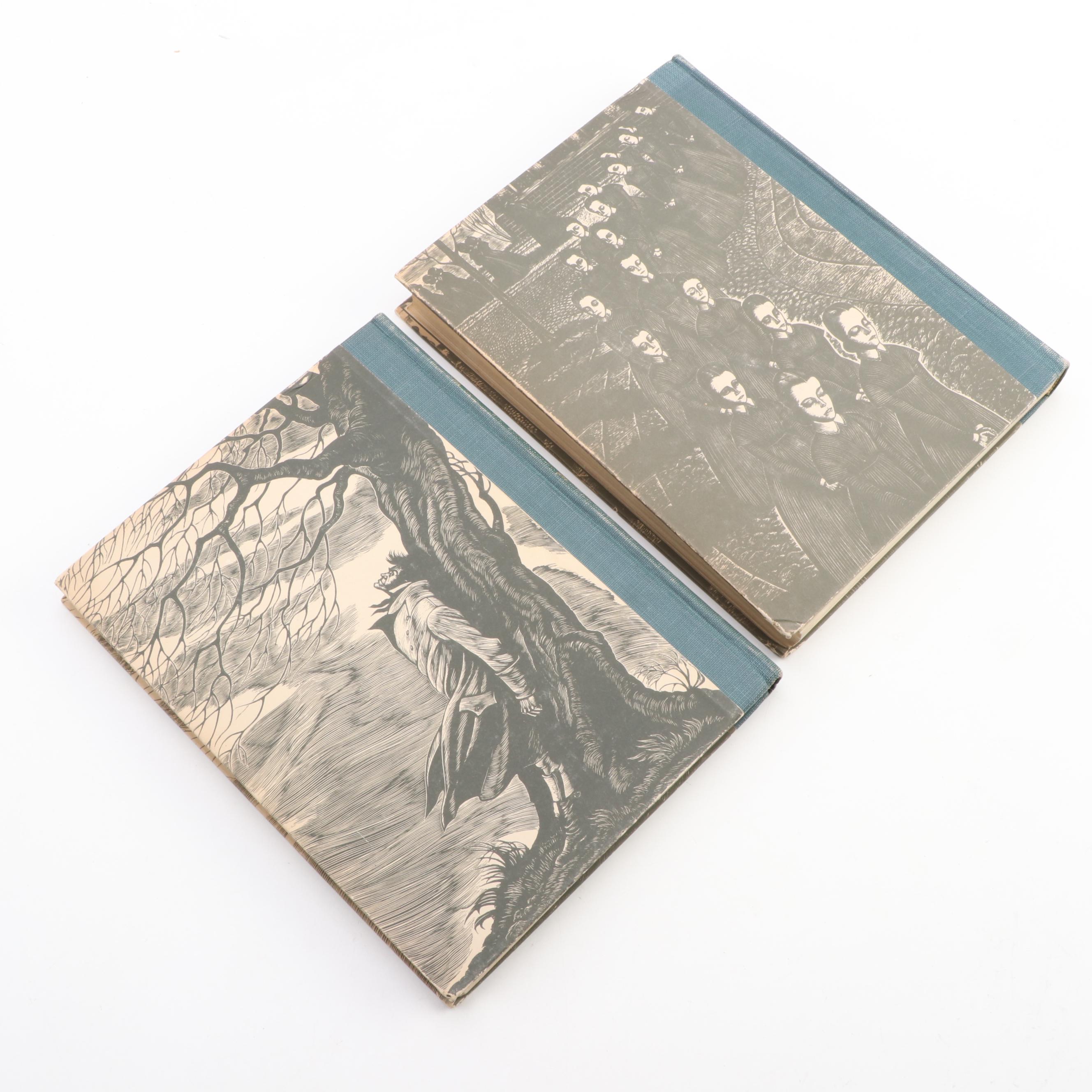 Fritz Eichenberg Illustrated "Jane Eyre" and "Wuthering Heights" by the Brontës