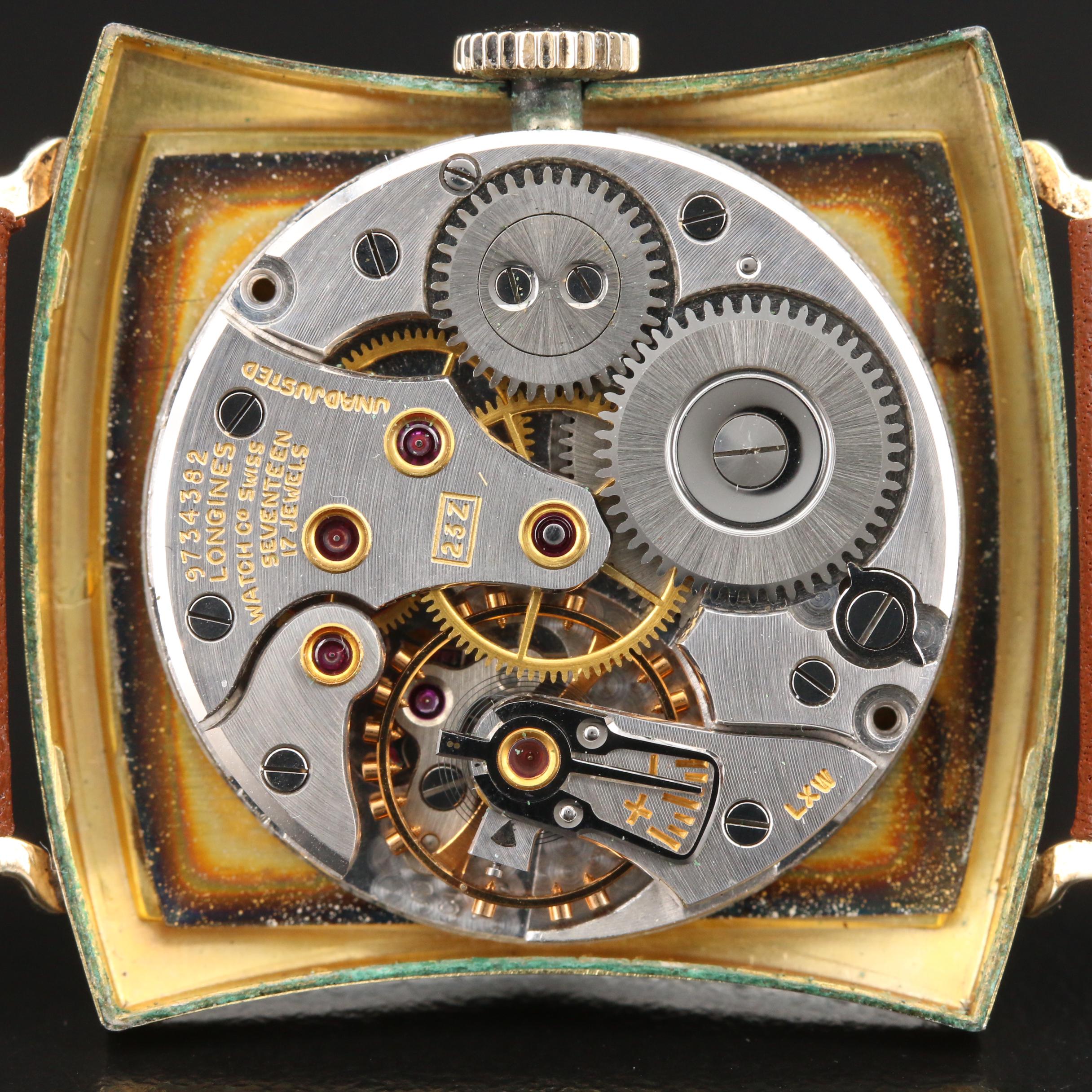 1953 Longines Stem Wind Watch