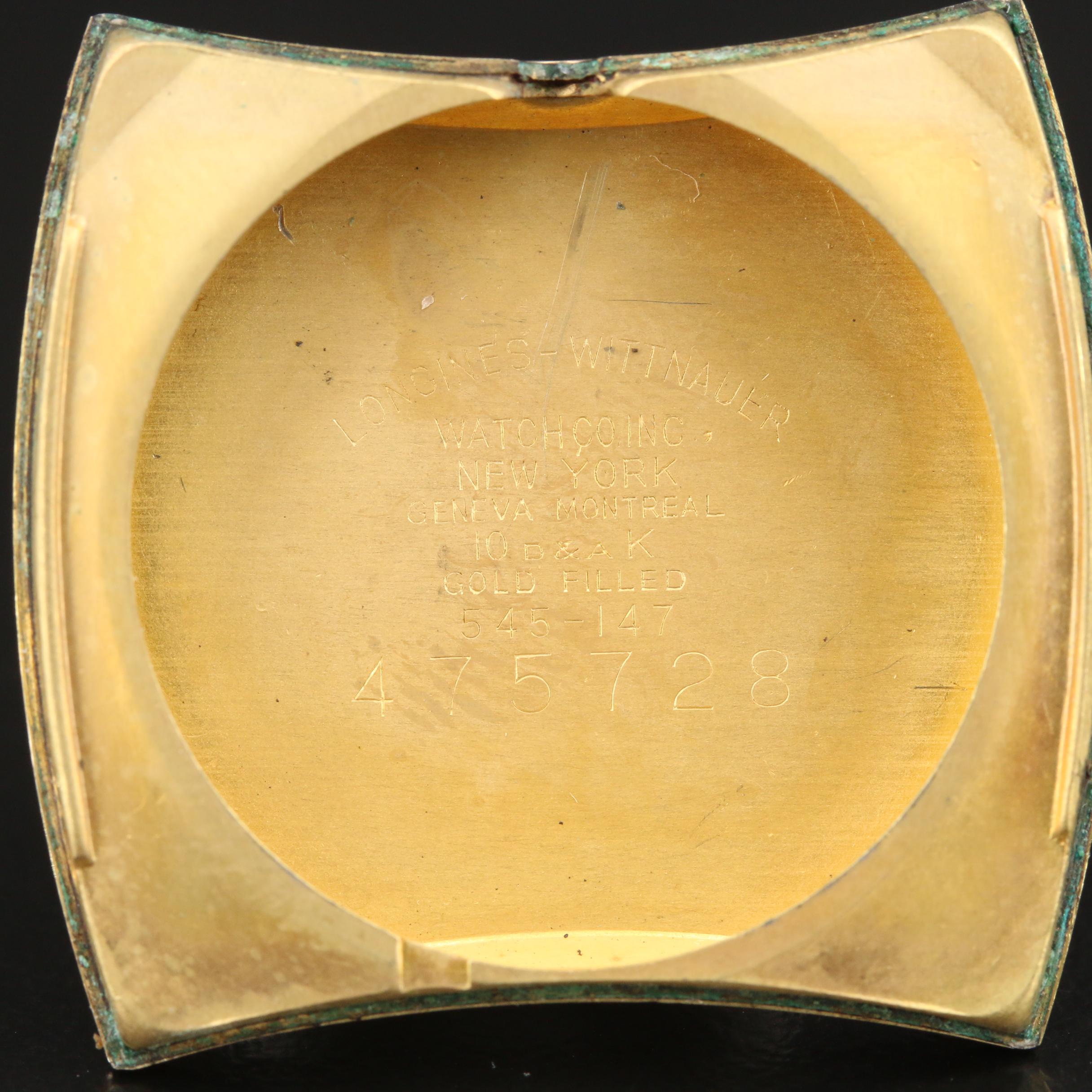 1953 Longines Stem Wind Watch