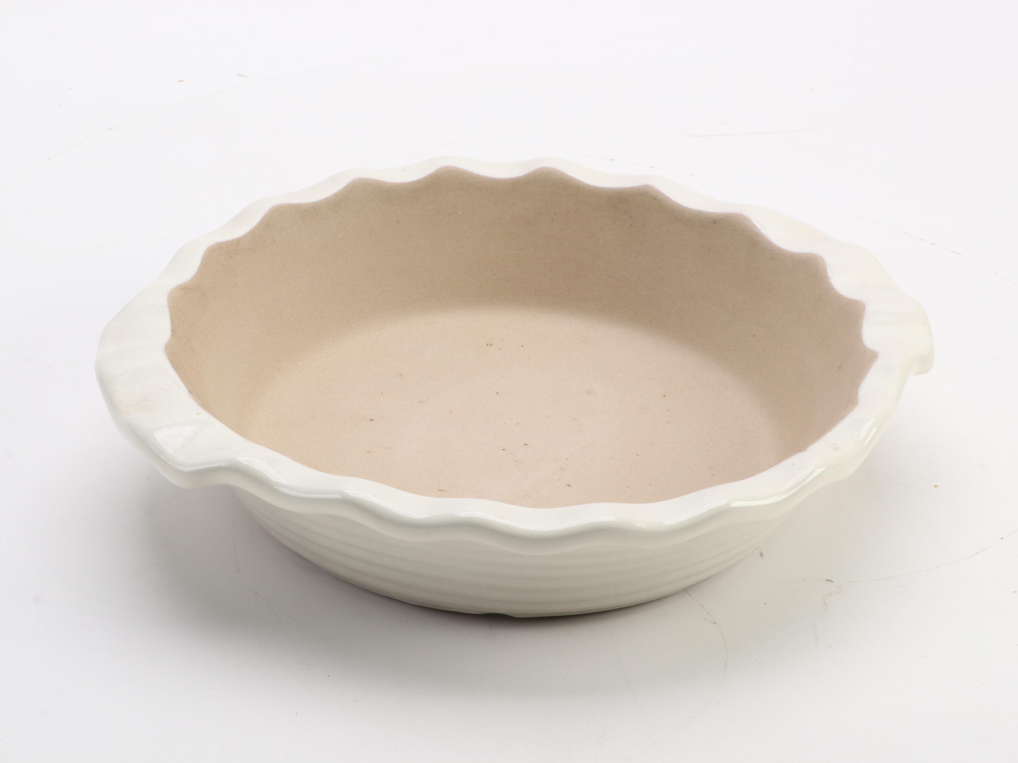 The Pampered Chef Stoneware Bakeware, Platter and Utensil Holders