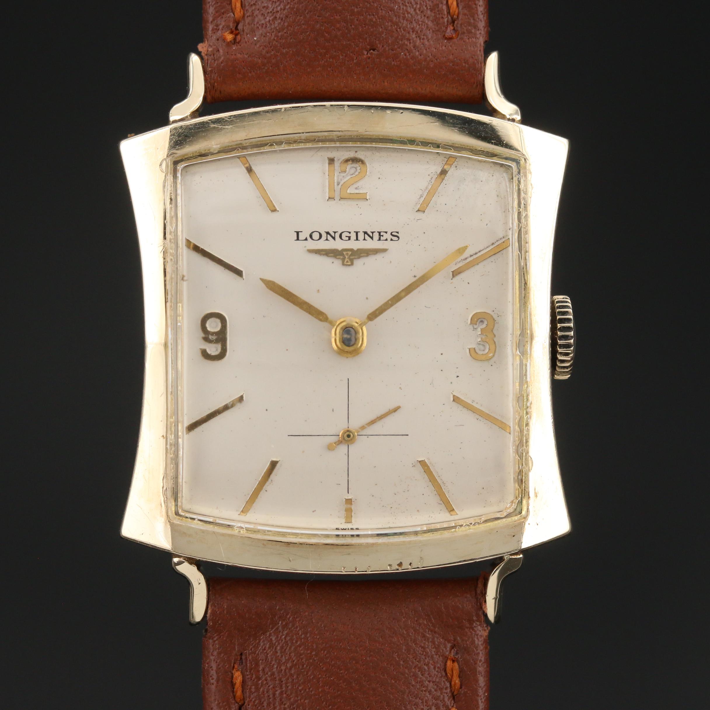 1953 Longines Stem Wind Watch