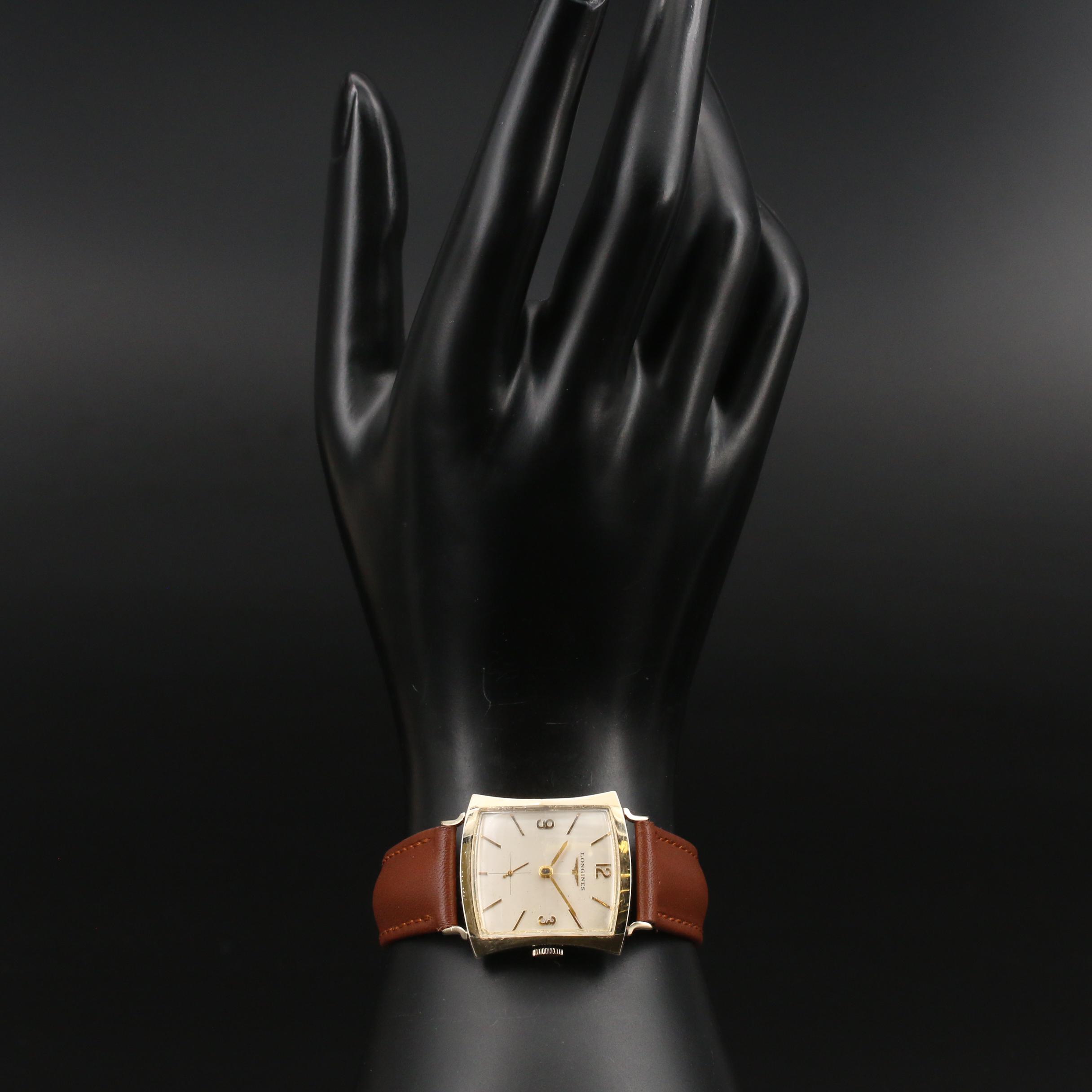 1953 Longines Stem Wind Watch