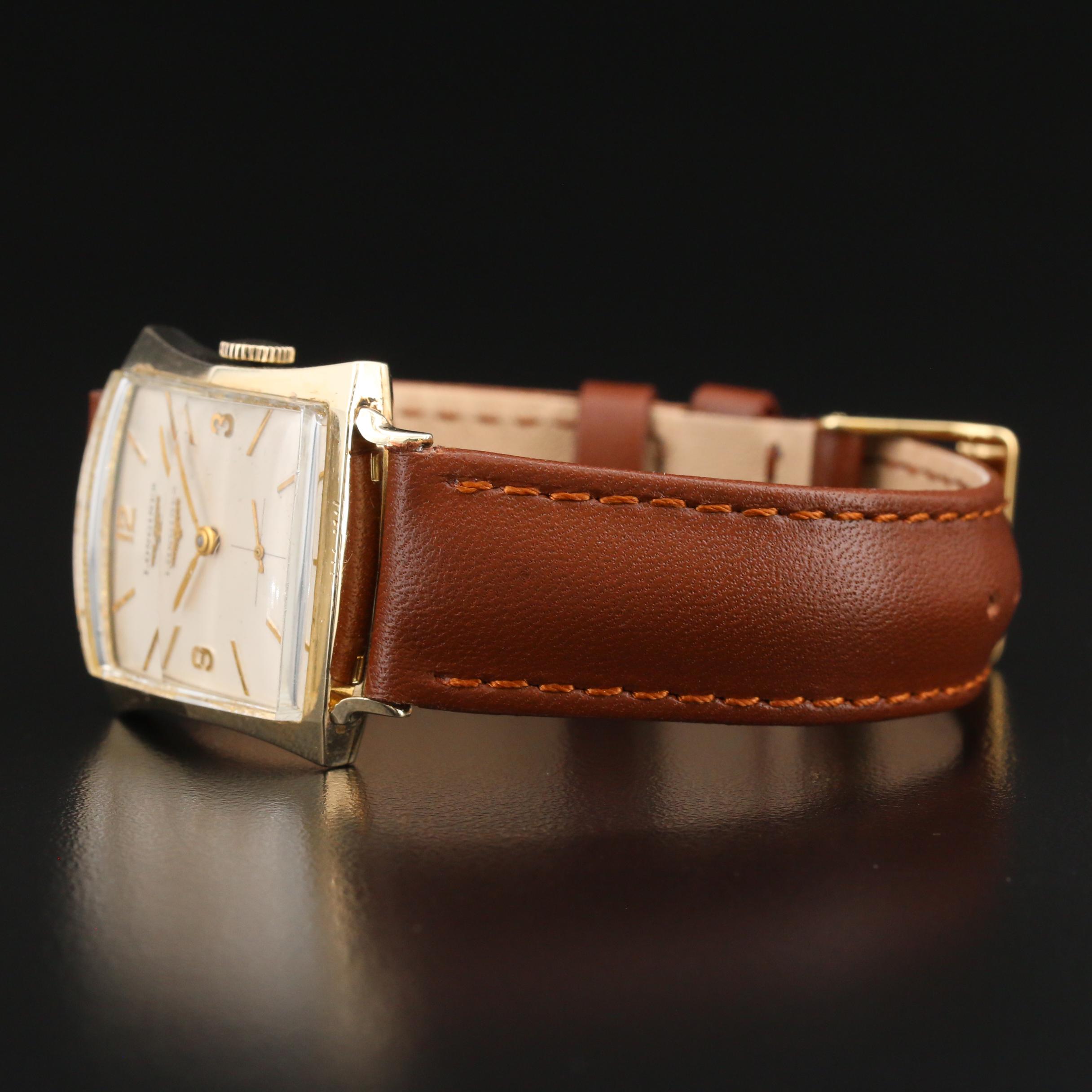 1953 Longines Stem Wind Watch