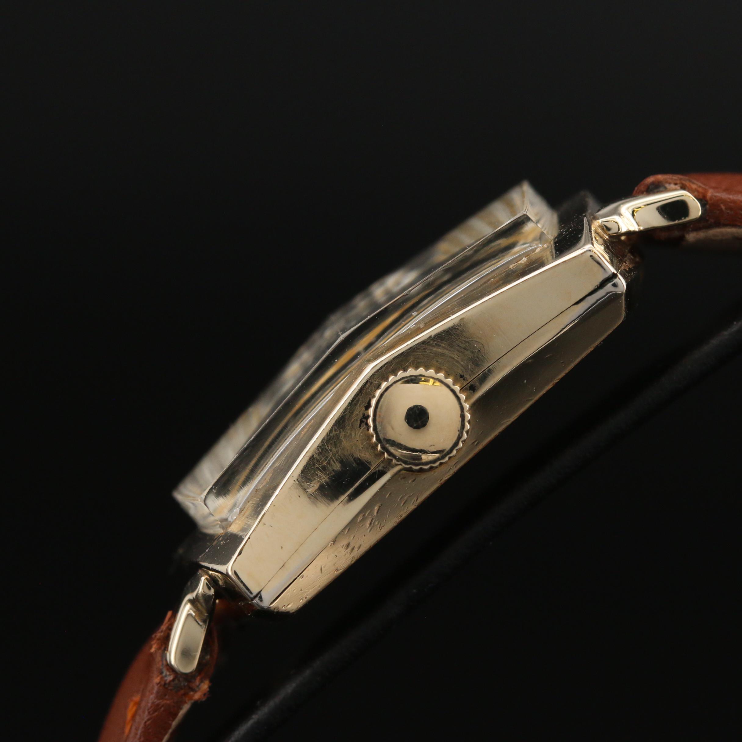 1953 Longines Stem Wind Watch