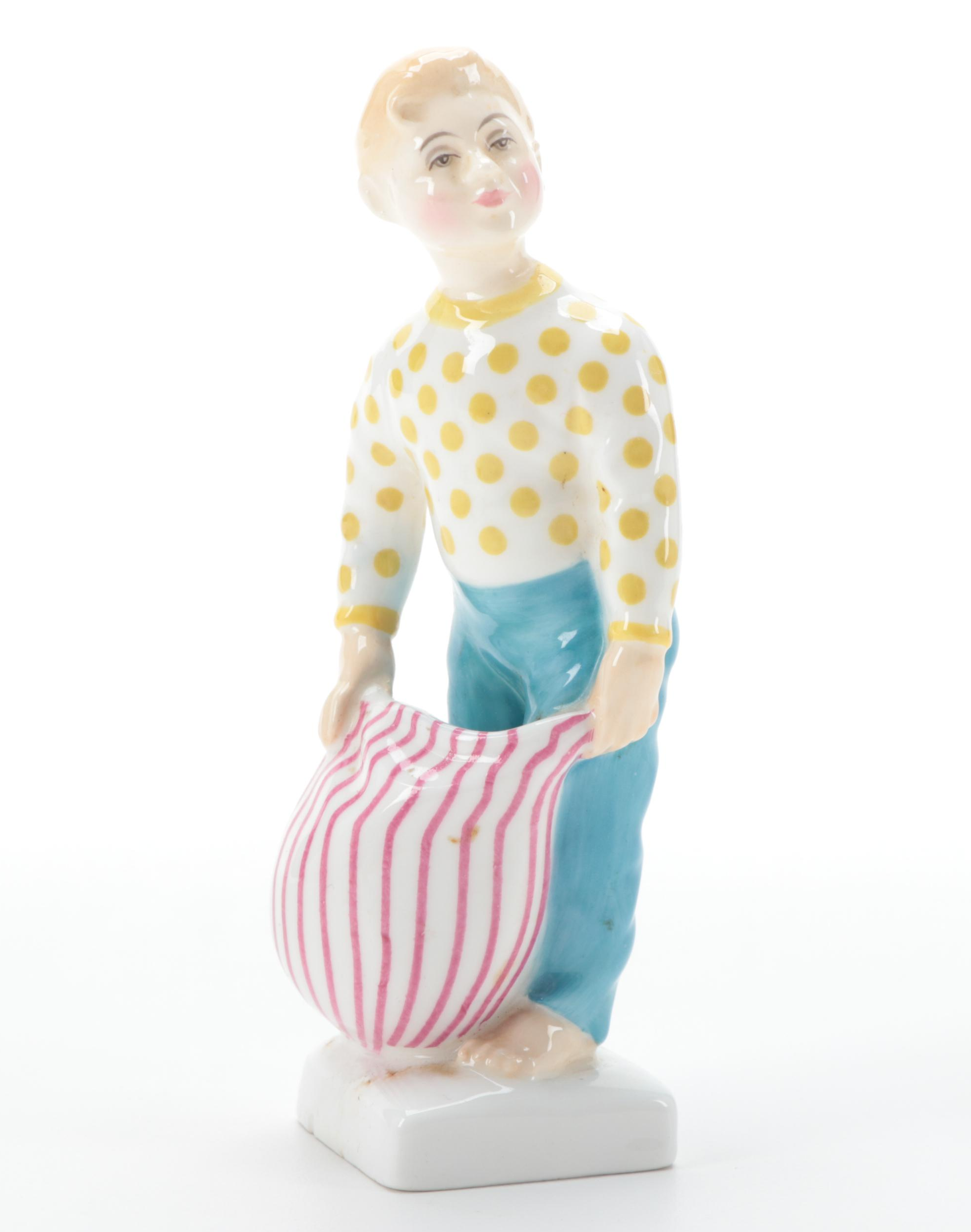 Royal Doulton "Lights Out" Bone China Figurine with Others