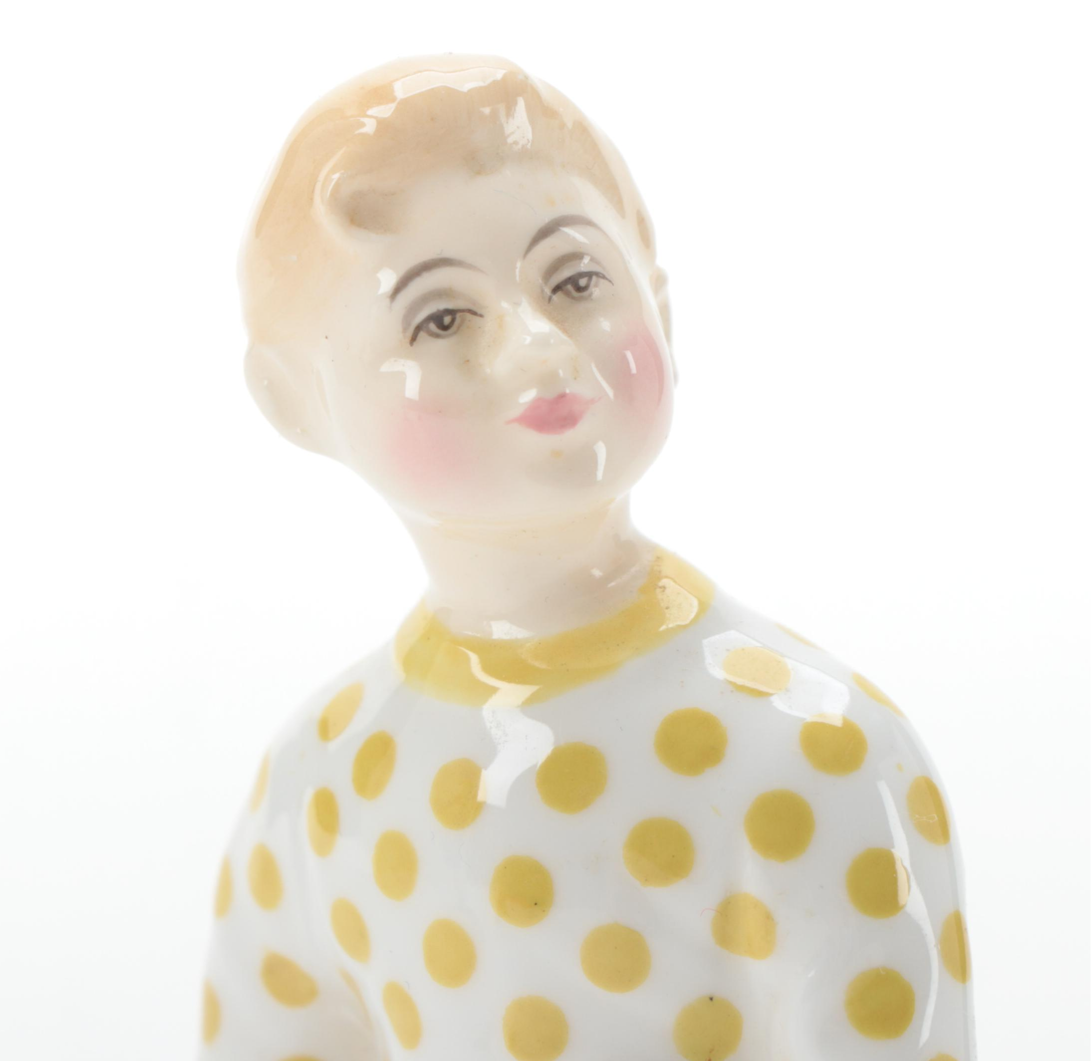 Royal Doulton "Lights Out" Bone China Figurine with Others