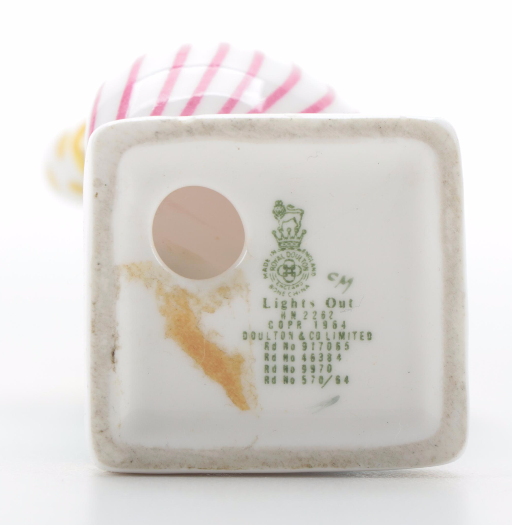 Royal Doulton "Lights Out" Bone China Figurine with Others