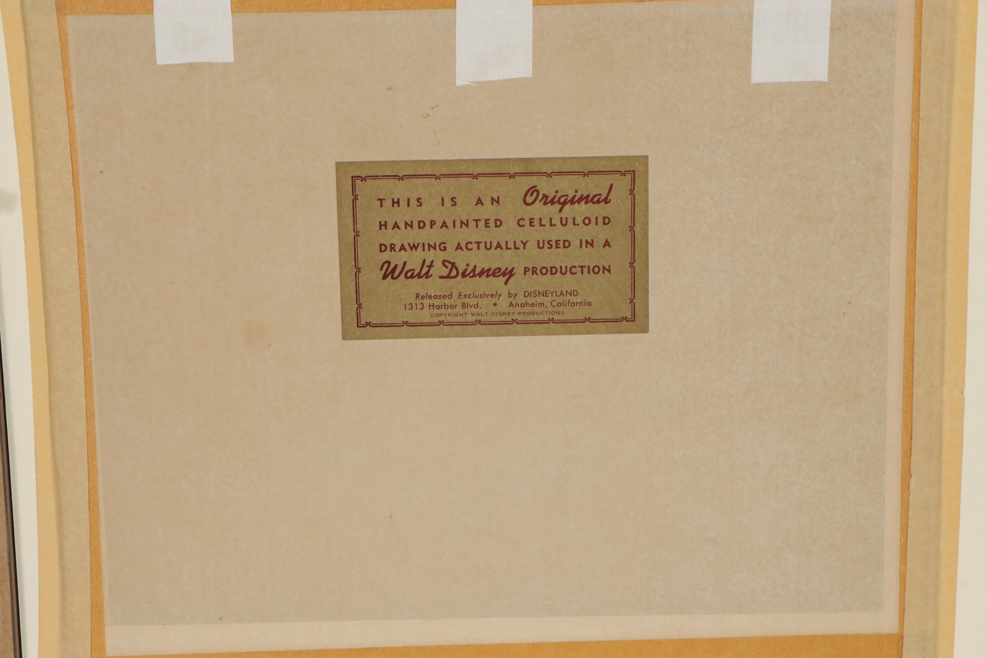 Disney "101 Dalmatians" Production Cel of Pongo and Puppies, 1961