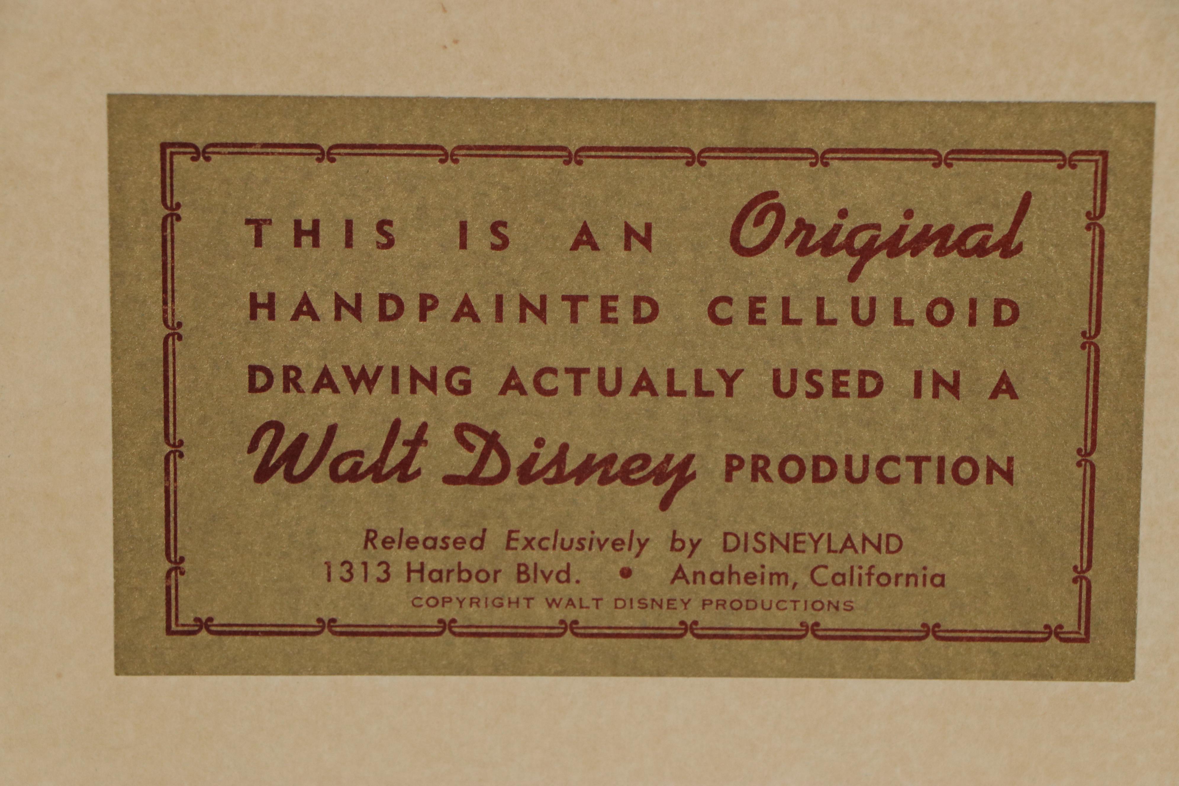 Disney "101 Dalmatians" Production Cel of Pongo and Puppies, 1961