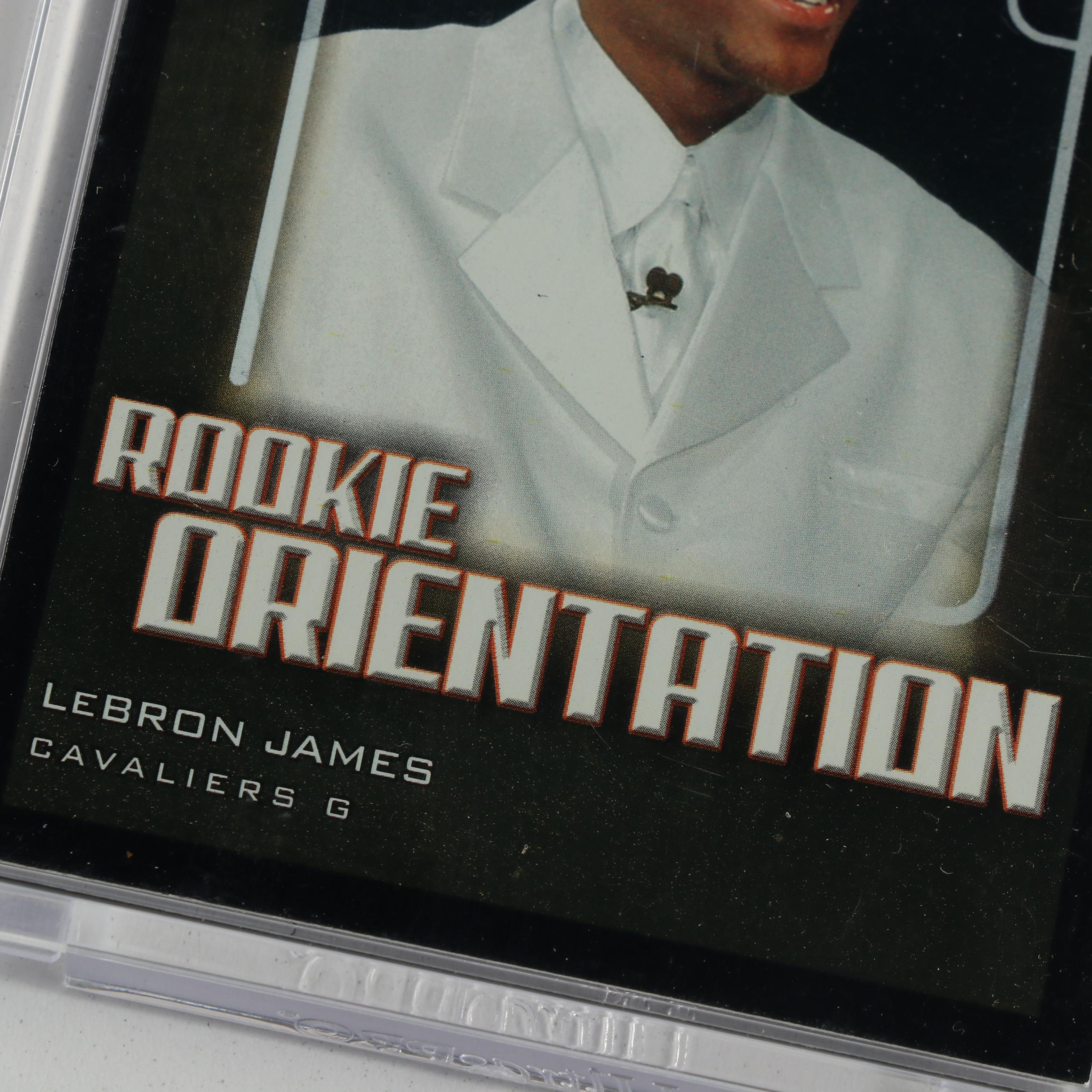 2003 Lebron James Upper Deck "Rookie Orientation" NBA Basketball Card