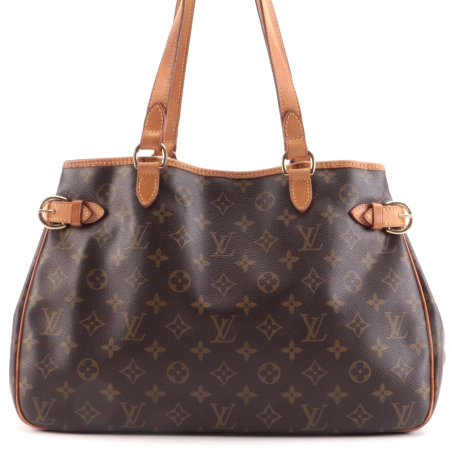 Louis Vuitton Batignolles Horizontal in Monogram Canvas and Vachetta Leather