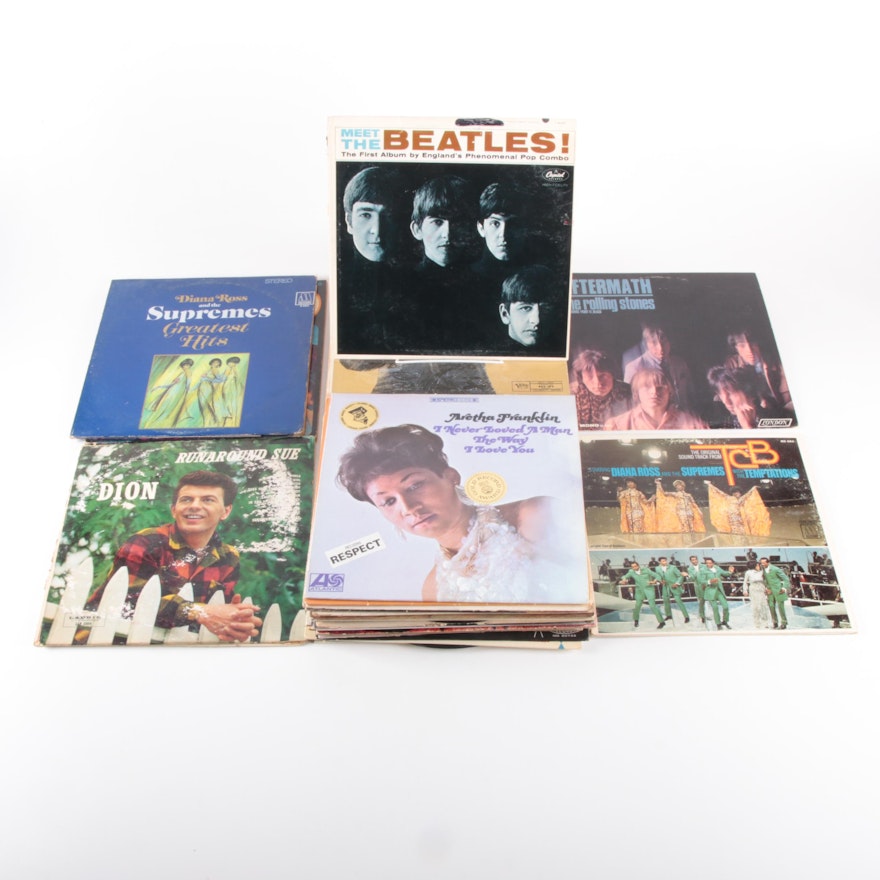 The Beatles and Other Rock, Comedy and Classical Vinyl Records