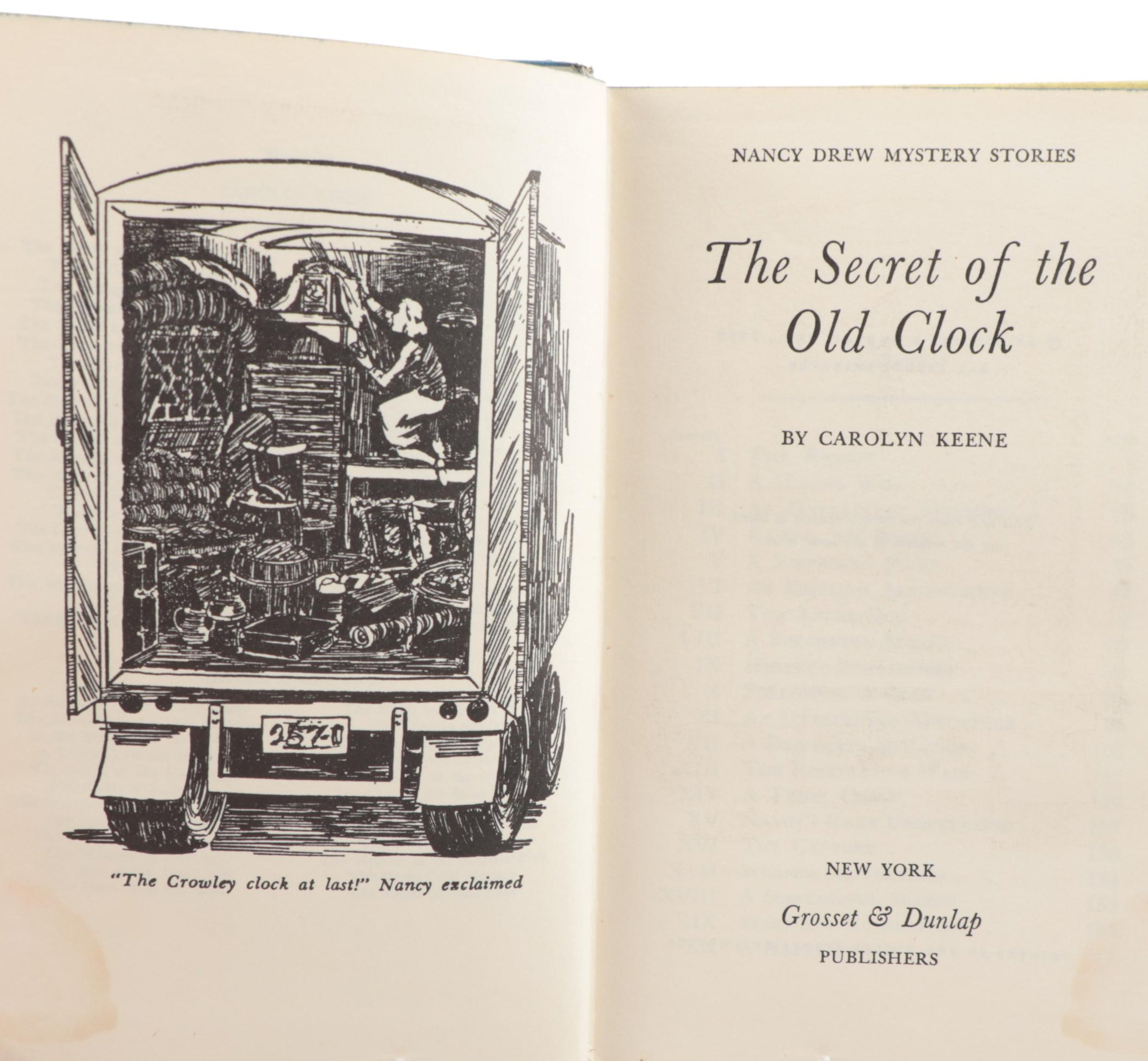 Carolyn Keene's "Nancy Drew" Mystery Series Novels