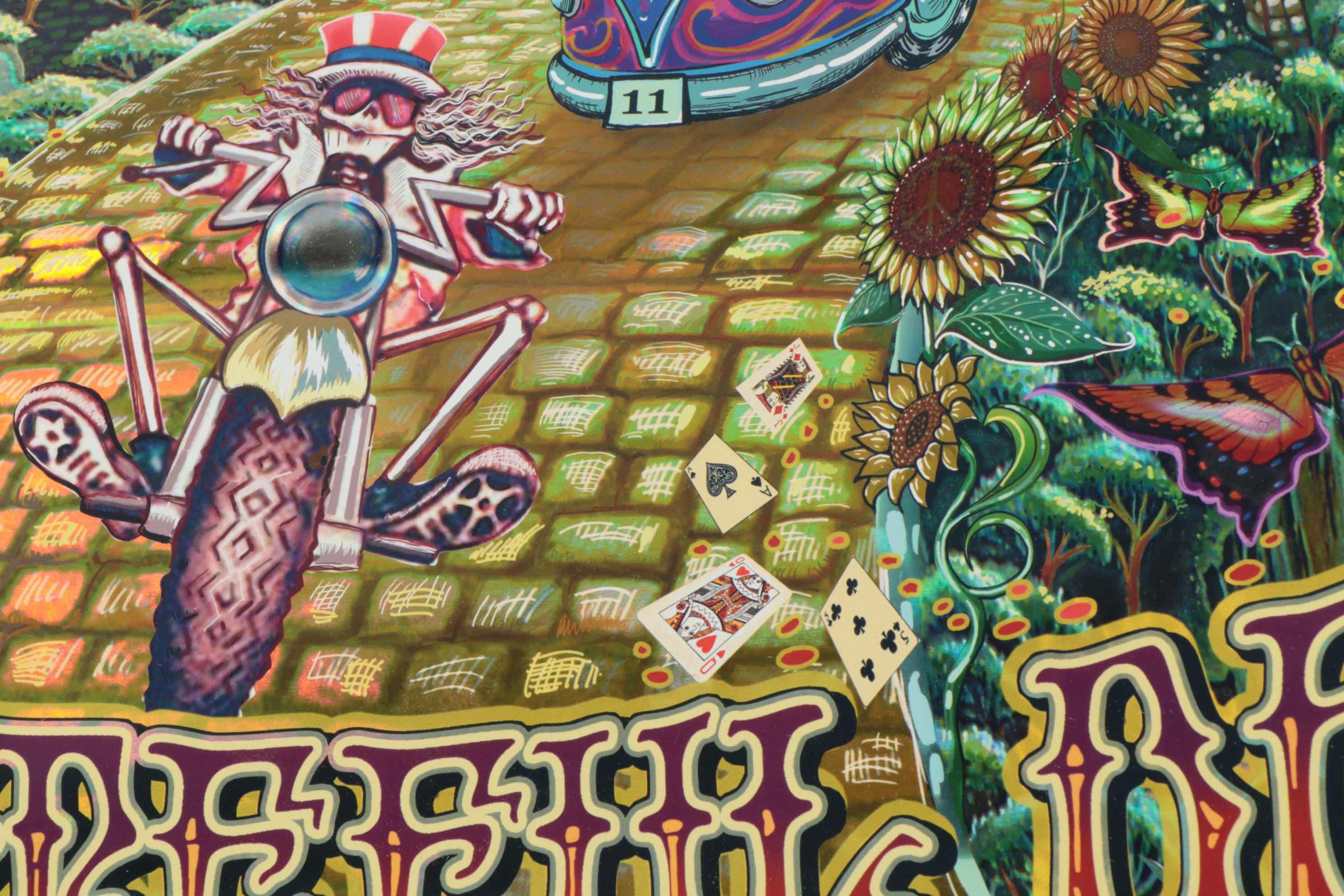 Grateful Dead Music Posters Commemorating 20 Years and 50 Years, and More