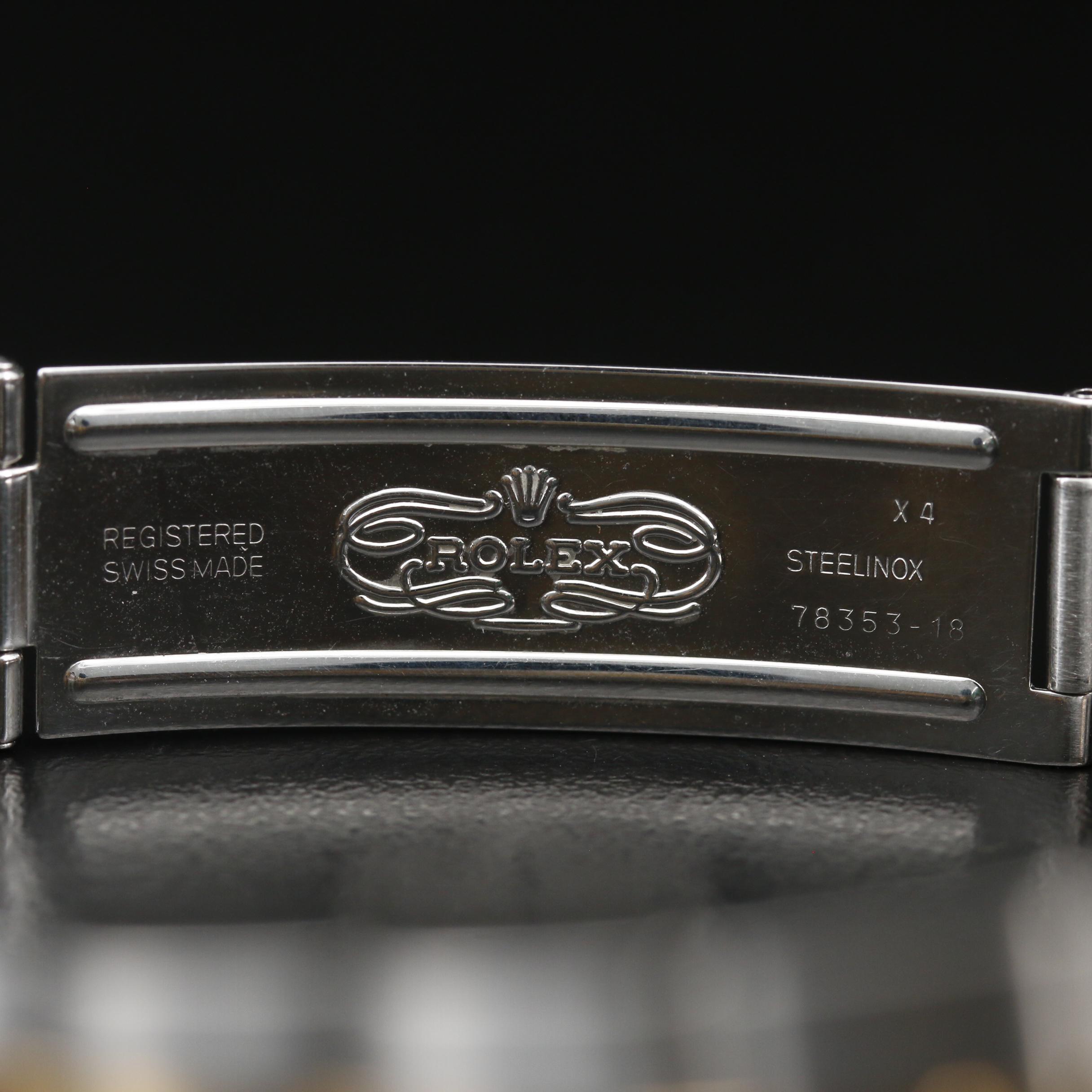 1999 Rolex Oyster Perpetual 18K Gold and Stainless Steel Automatic Watch