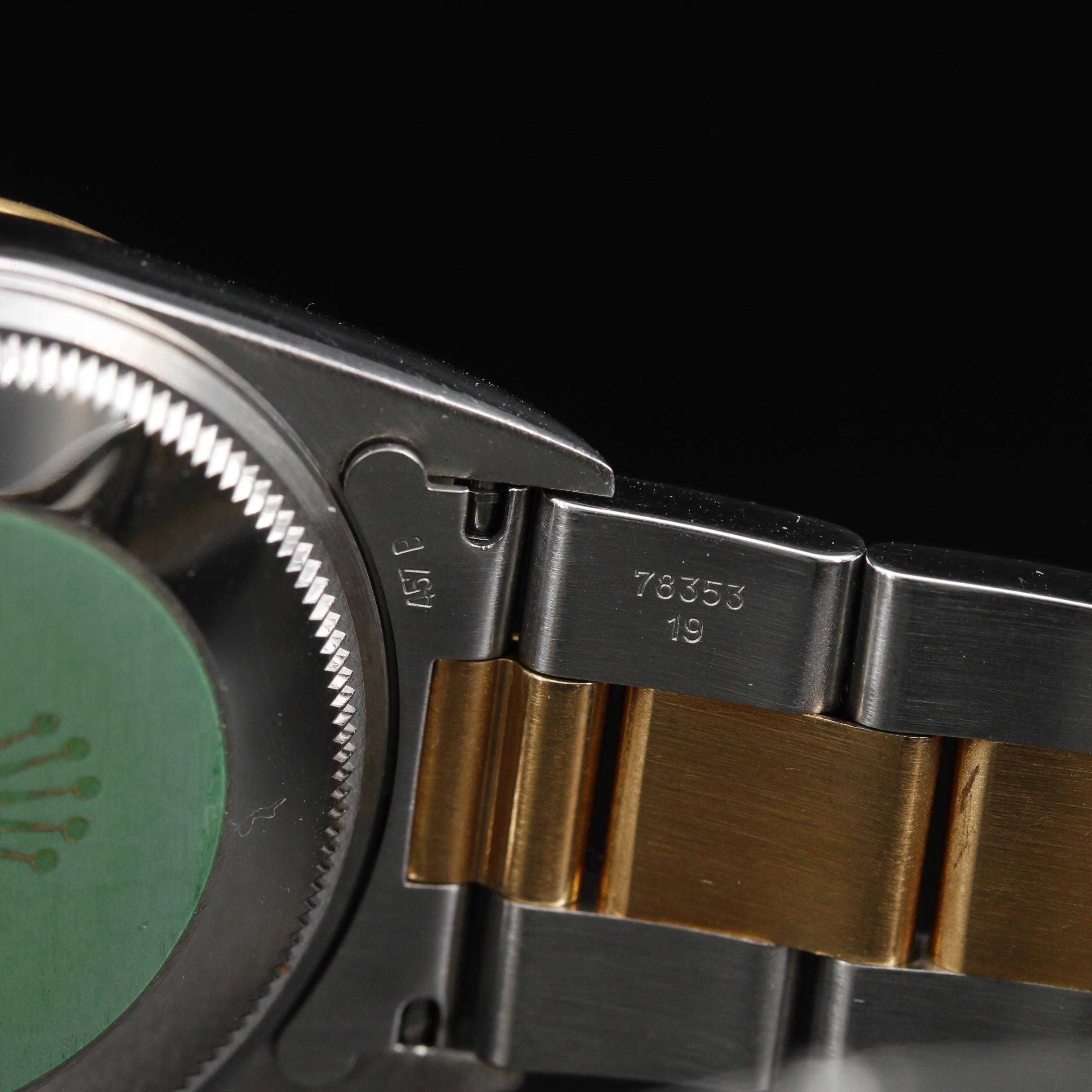 1999 Rolex Oyster Perpetual 18K Gold and Stainless Steel Automatic Watch