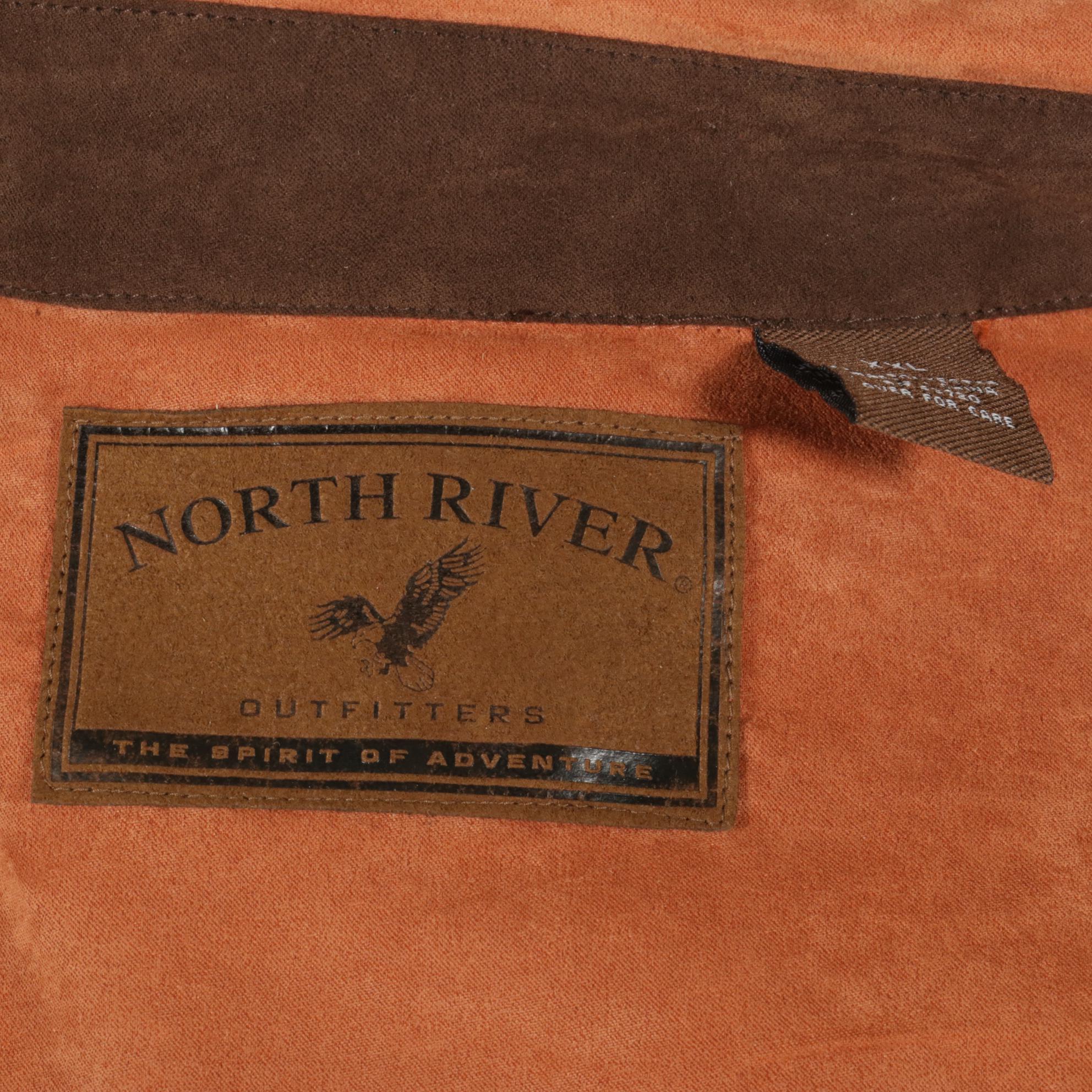 Ooh Baby by Anika Ignozzi Paint and Patch Embellished Men's Faux Suede Shirt