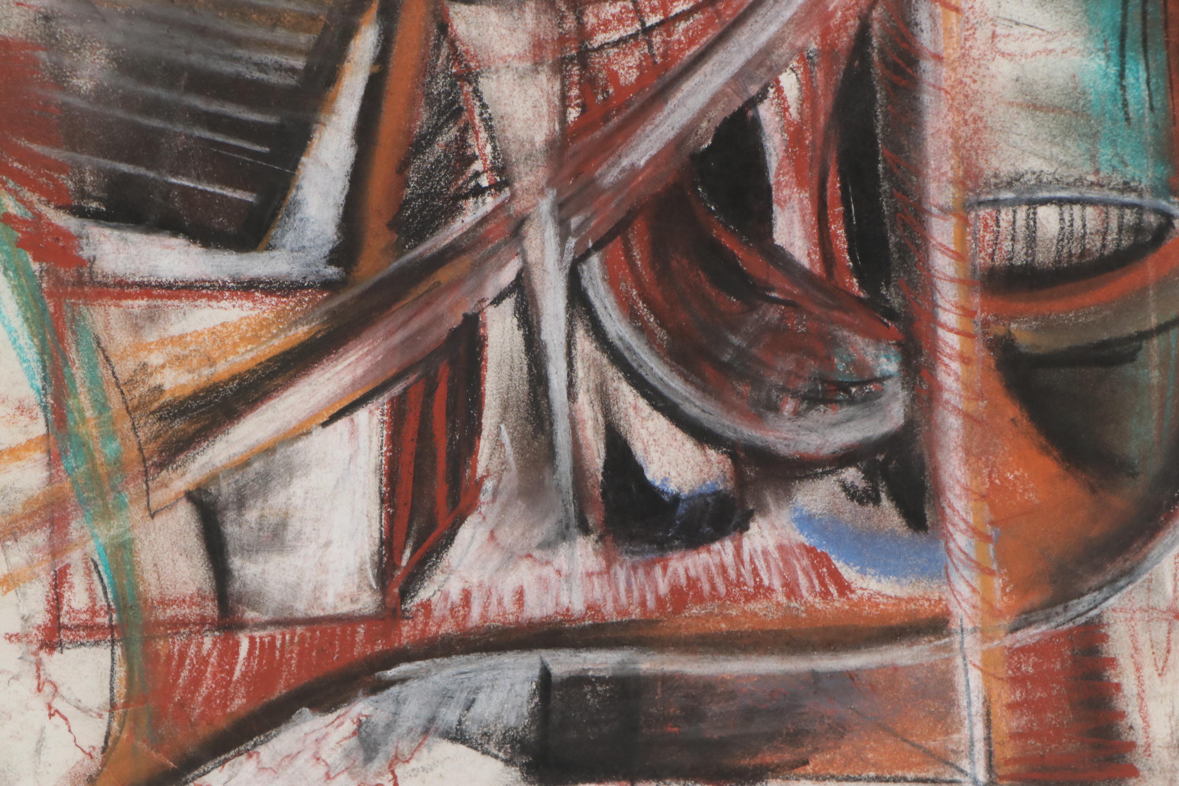 Abstract Pastel Drawings